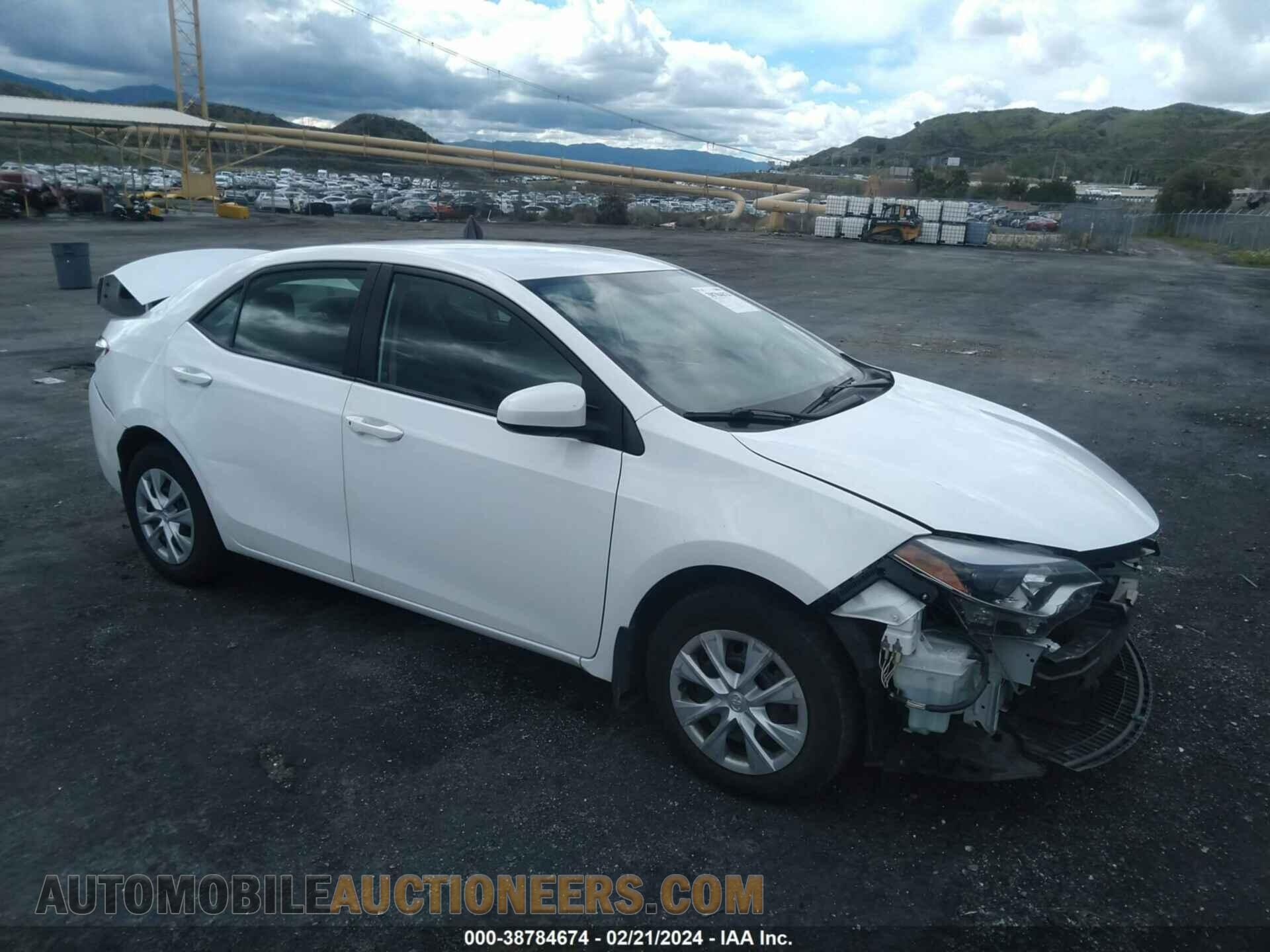 2T1BURHE2GC697642 TOYOTA COROLLA 2016
