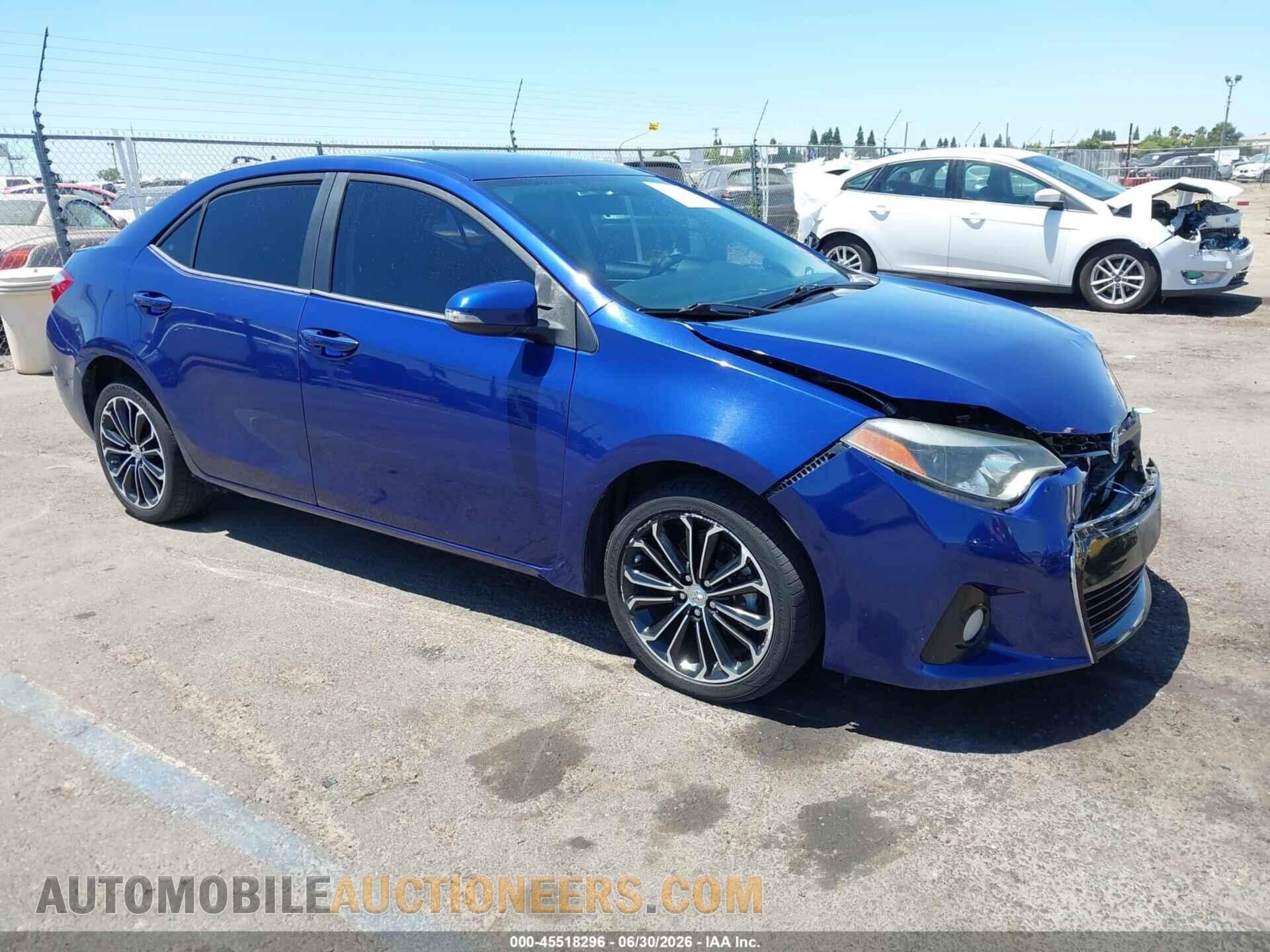 2T1BURHE4EC023974 TOYOTA COROLLA 2014