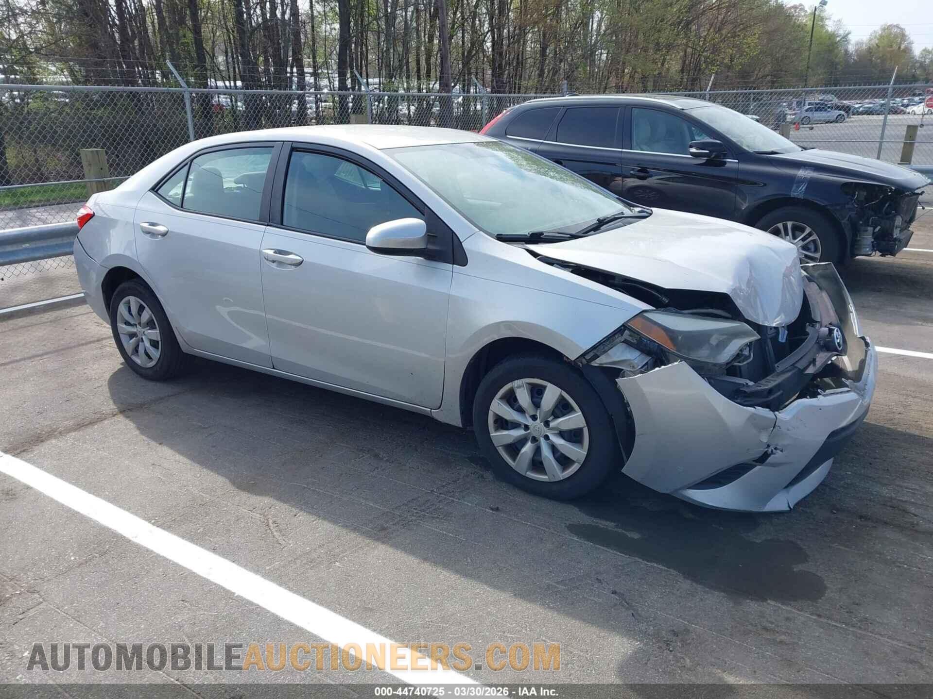 2T1BURHE4EC030407 TOYOTA COROLLA 2014