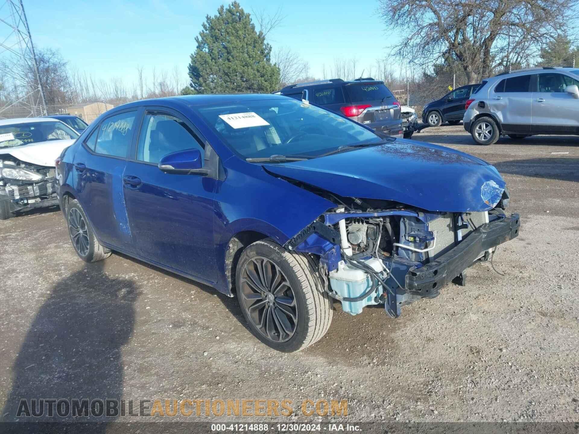 2T1BURHE4FC236764 TOYOTA COROLLA 2015