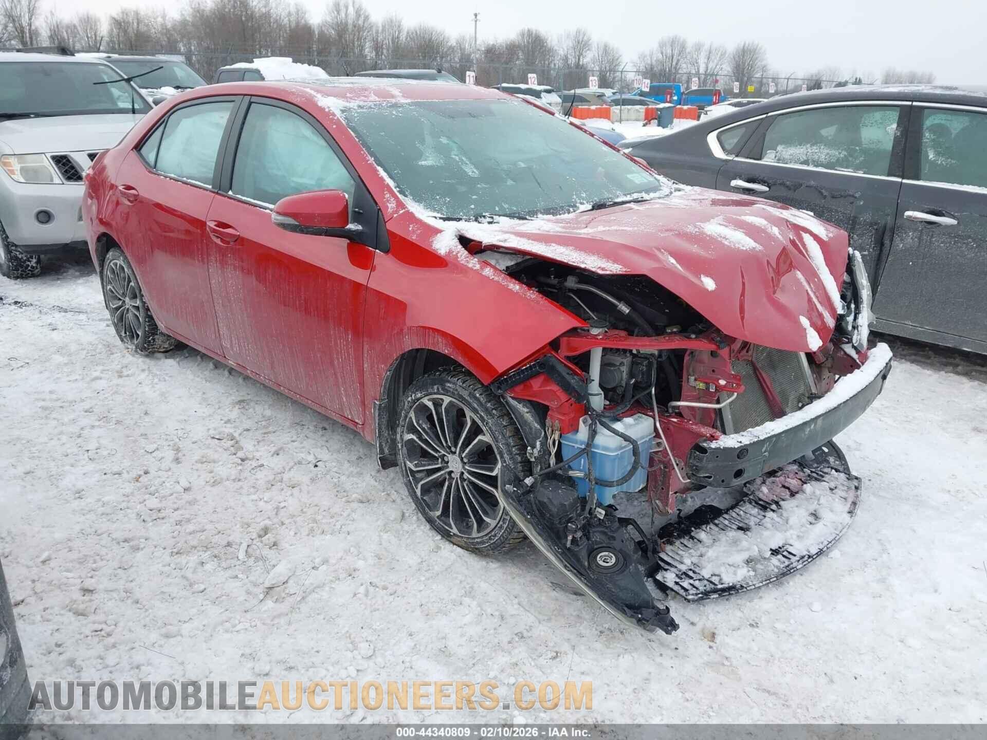 2T1BURHE4FC262877 TOYOTA COROLLA 2015