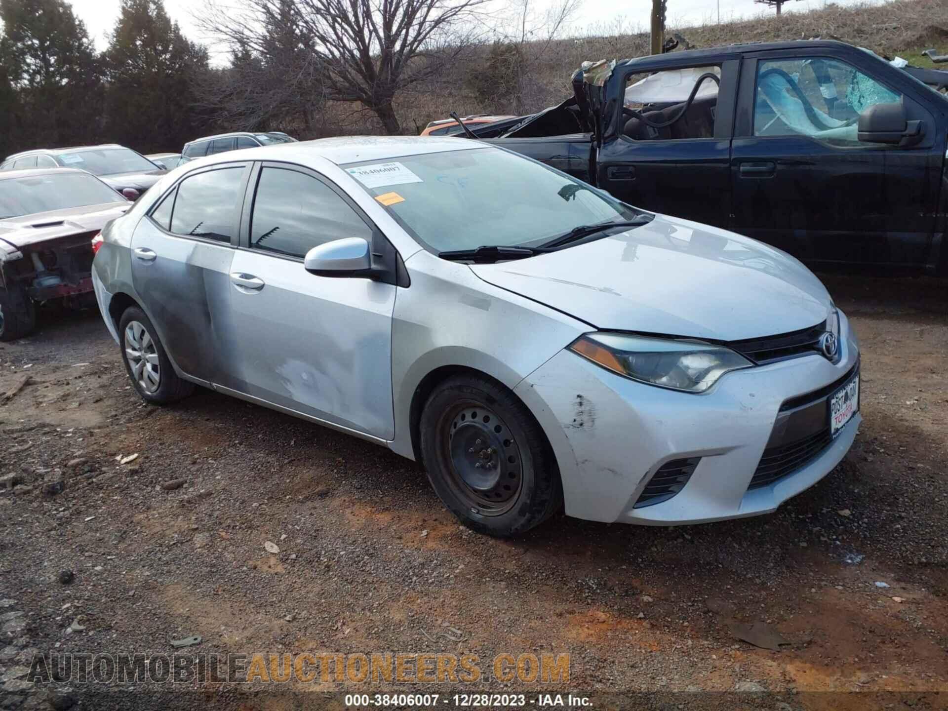 2T1BURHE4FC267805 TOYOTA COROLLA 2015