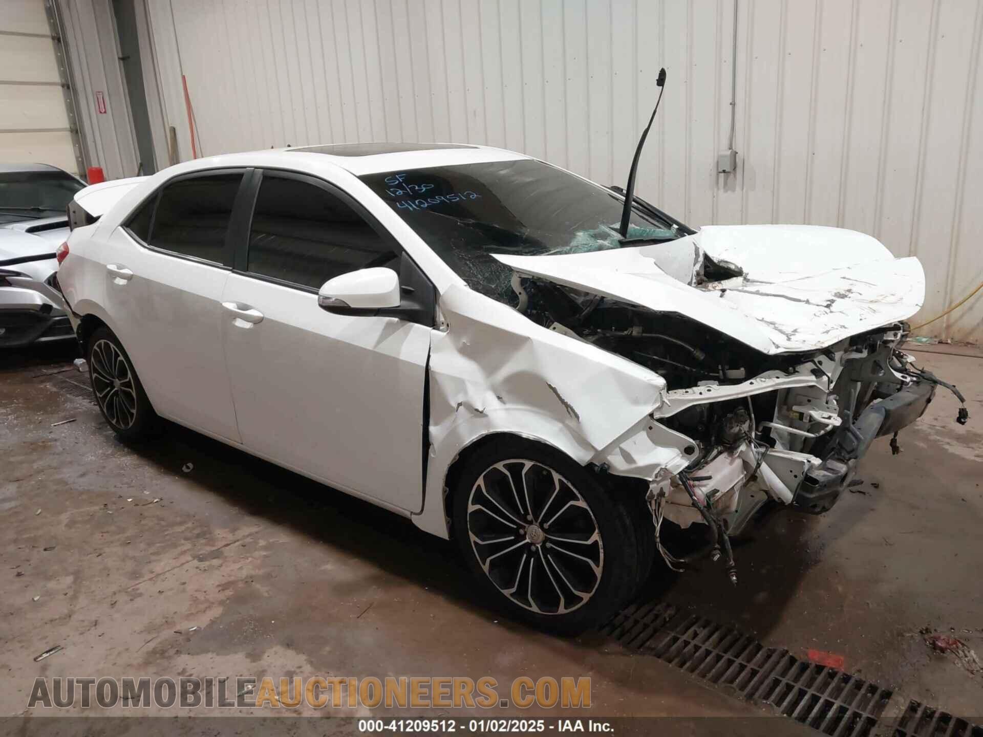 2T1BURHE4FC276391 TOYOTA COROLLA 2015