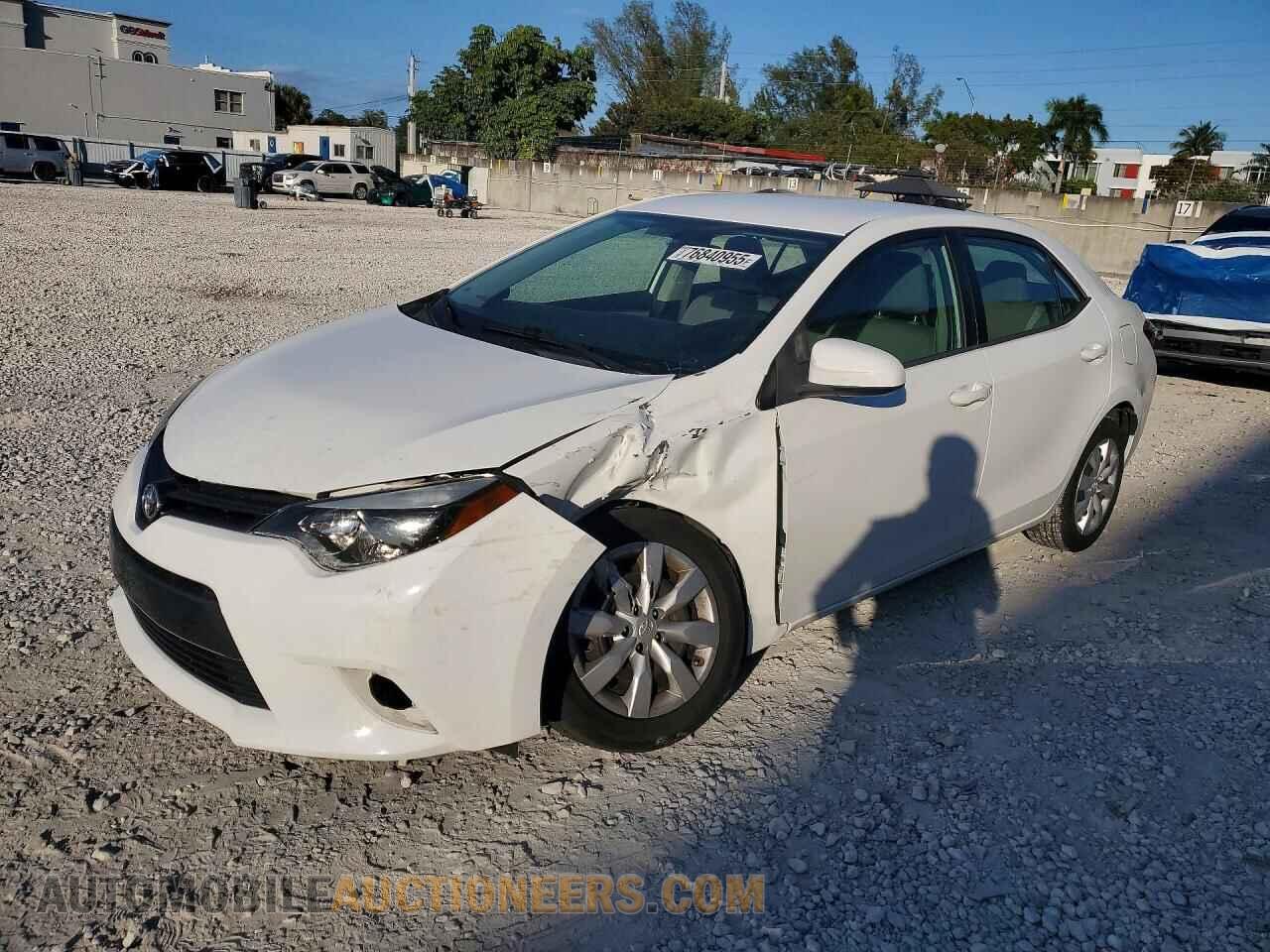2T1BURHE4FC306490 TOYOTA COROLLA 2015