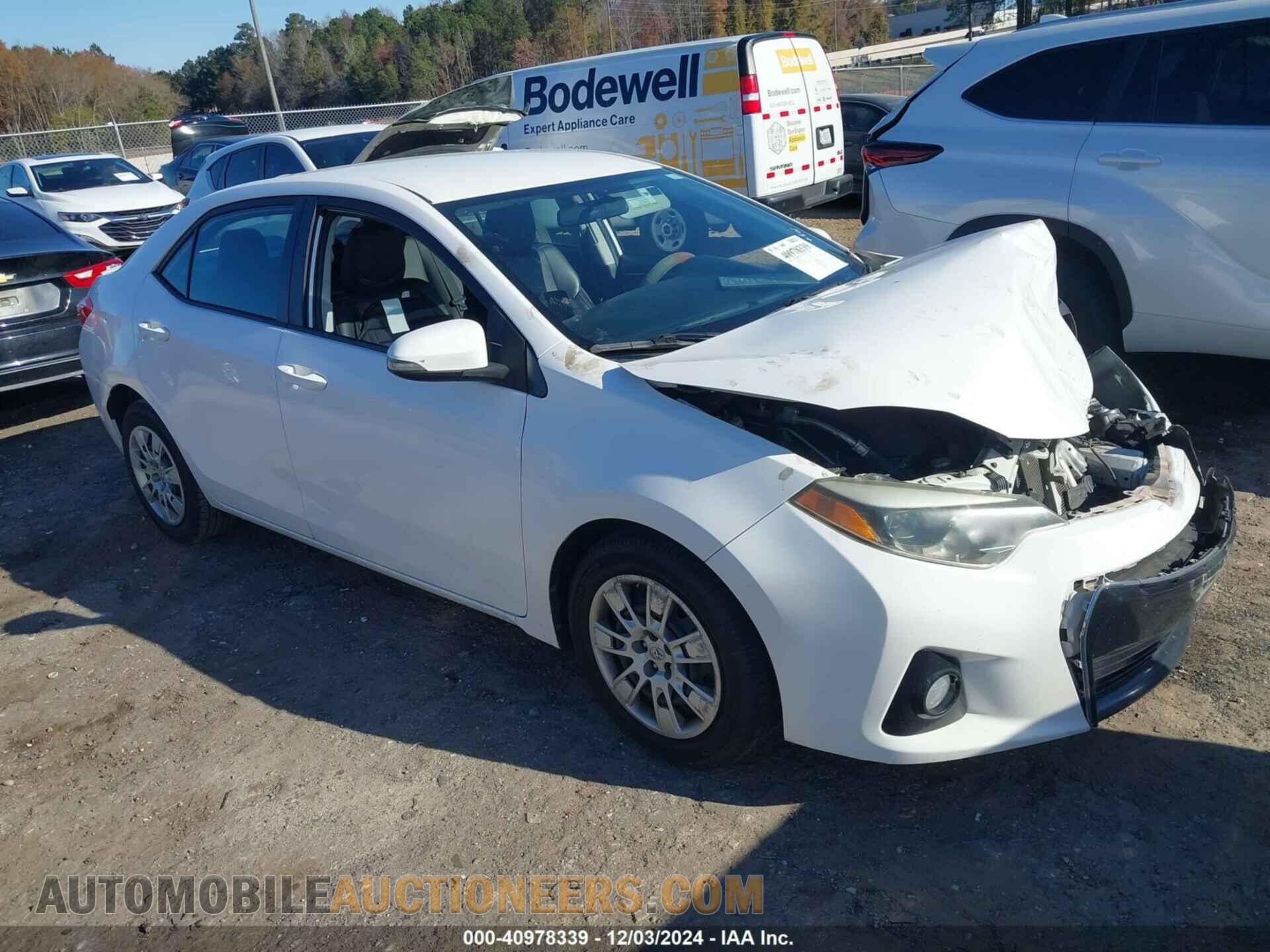 2T1BURHE4FC371016 TOYOTA COROLLA 2015