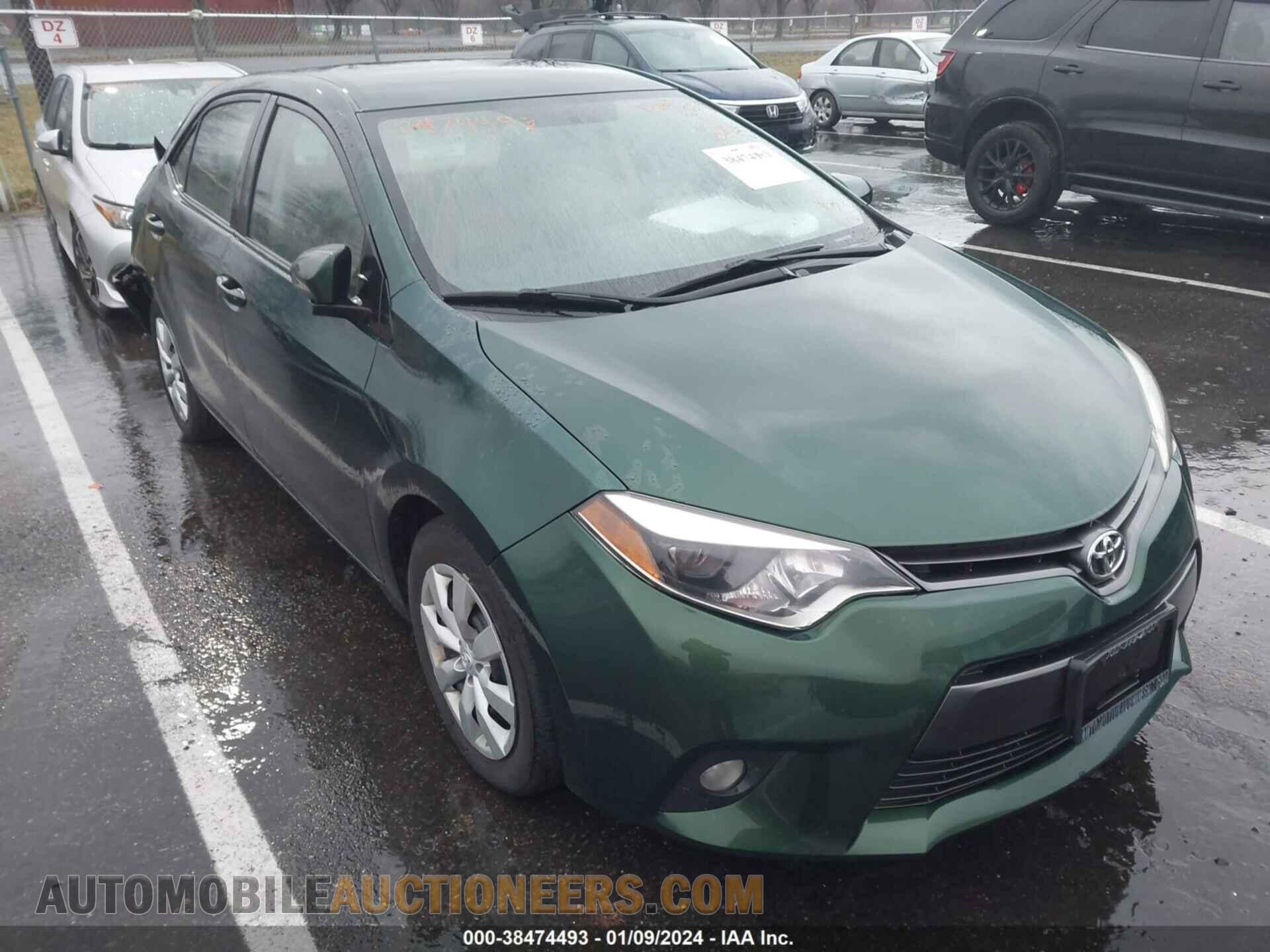 2T1BURHE4FC374207 TOYOTA COROLLA 2015