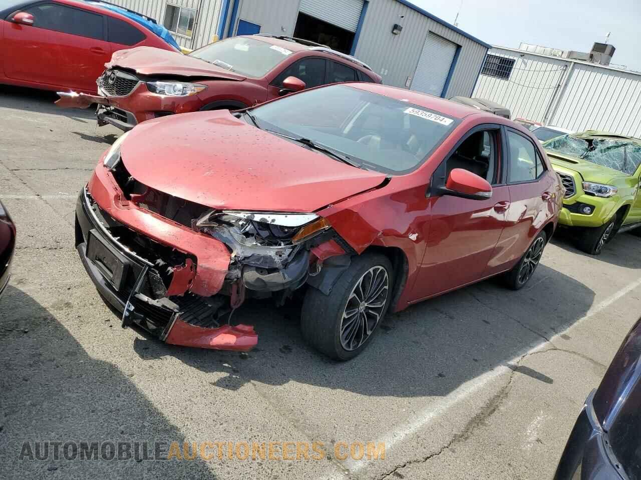 2T1BURHE4FC398975 TOYOTA COROLLA 2015