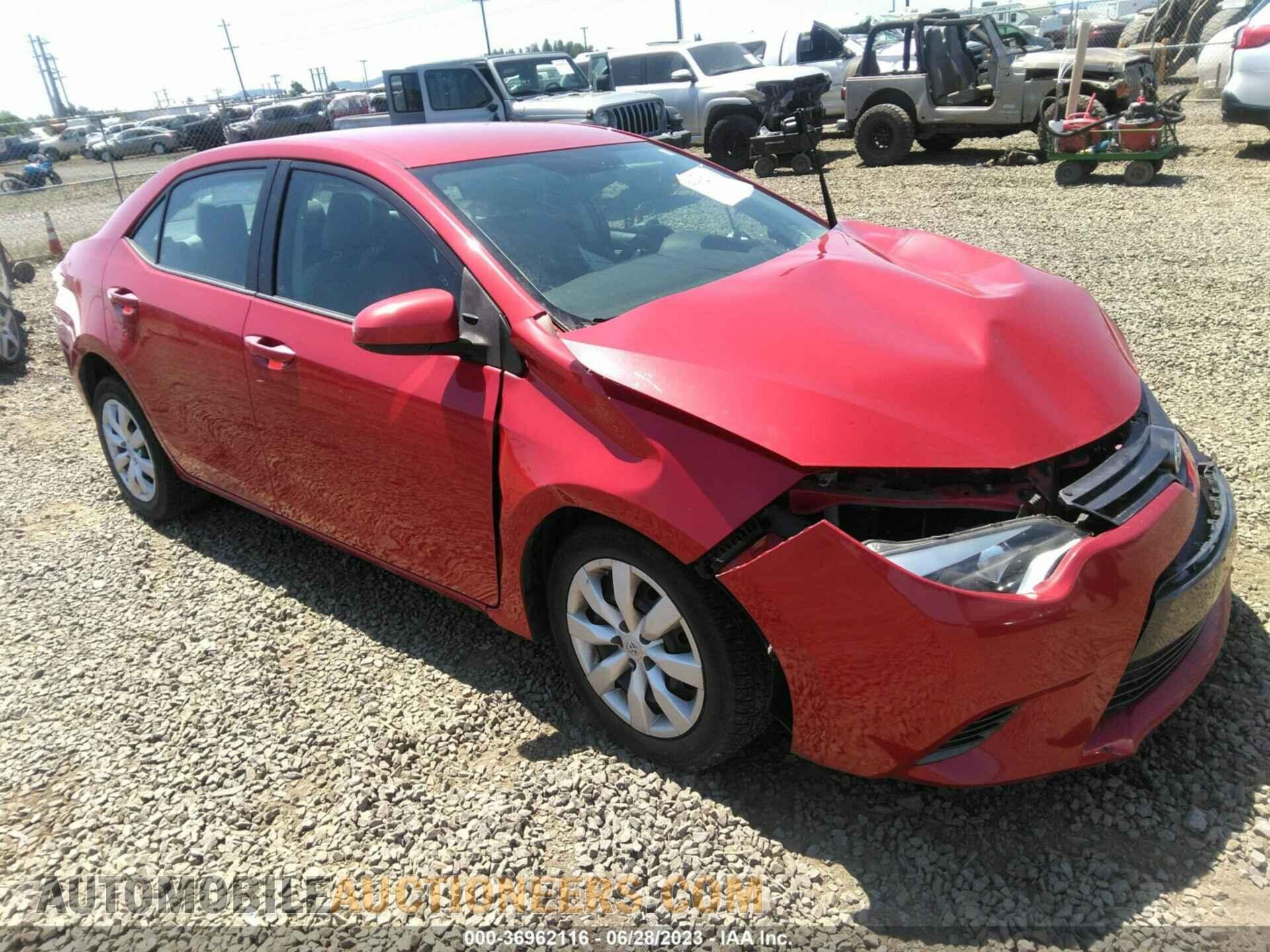 2T1BURHE4FC435460 TOYOTA COROLLA 2015