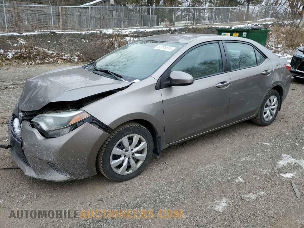 2T1BURHE4FC445163 TOYOTA COROLLA 2015