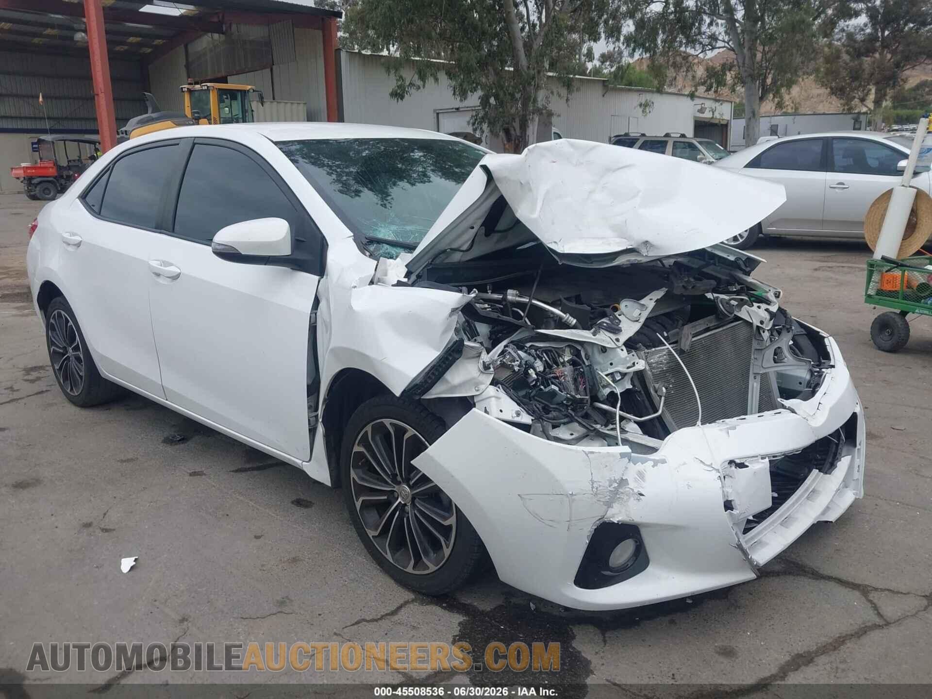 2T1BURHE4FC455689 TOYOTA COROLLA 2015