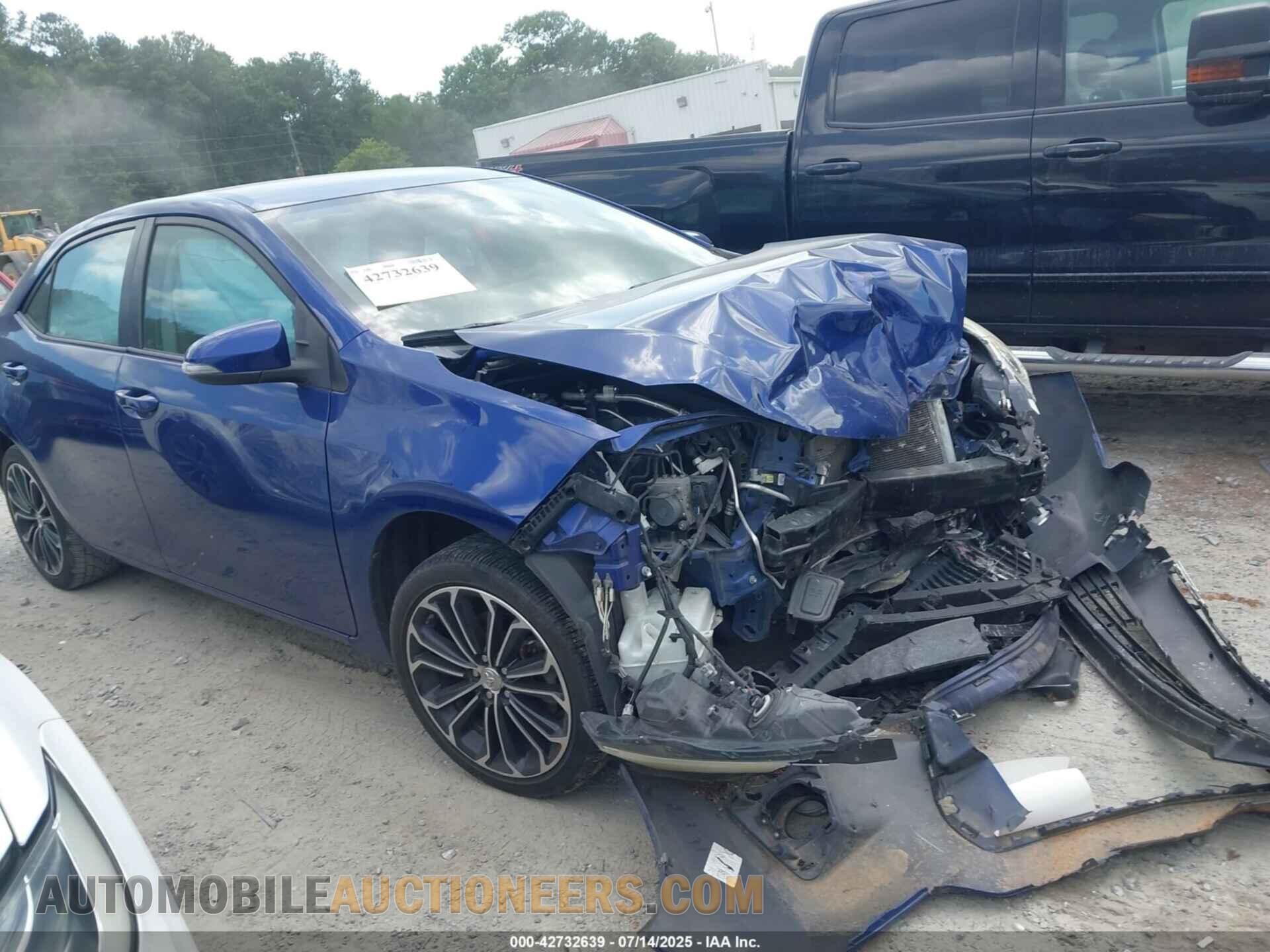 2T1BURHE4FC462111 TOYOTA COROLLA 2015