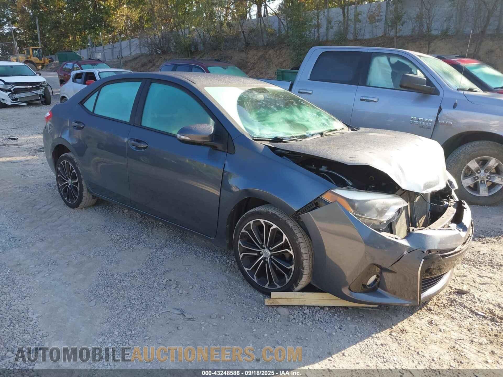2T1BURHE4GC496843 TOYOTA COROLLA 2016
