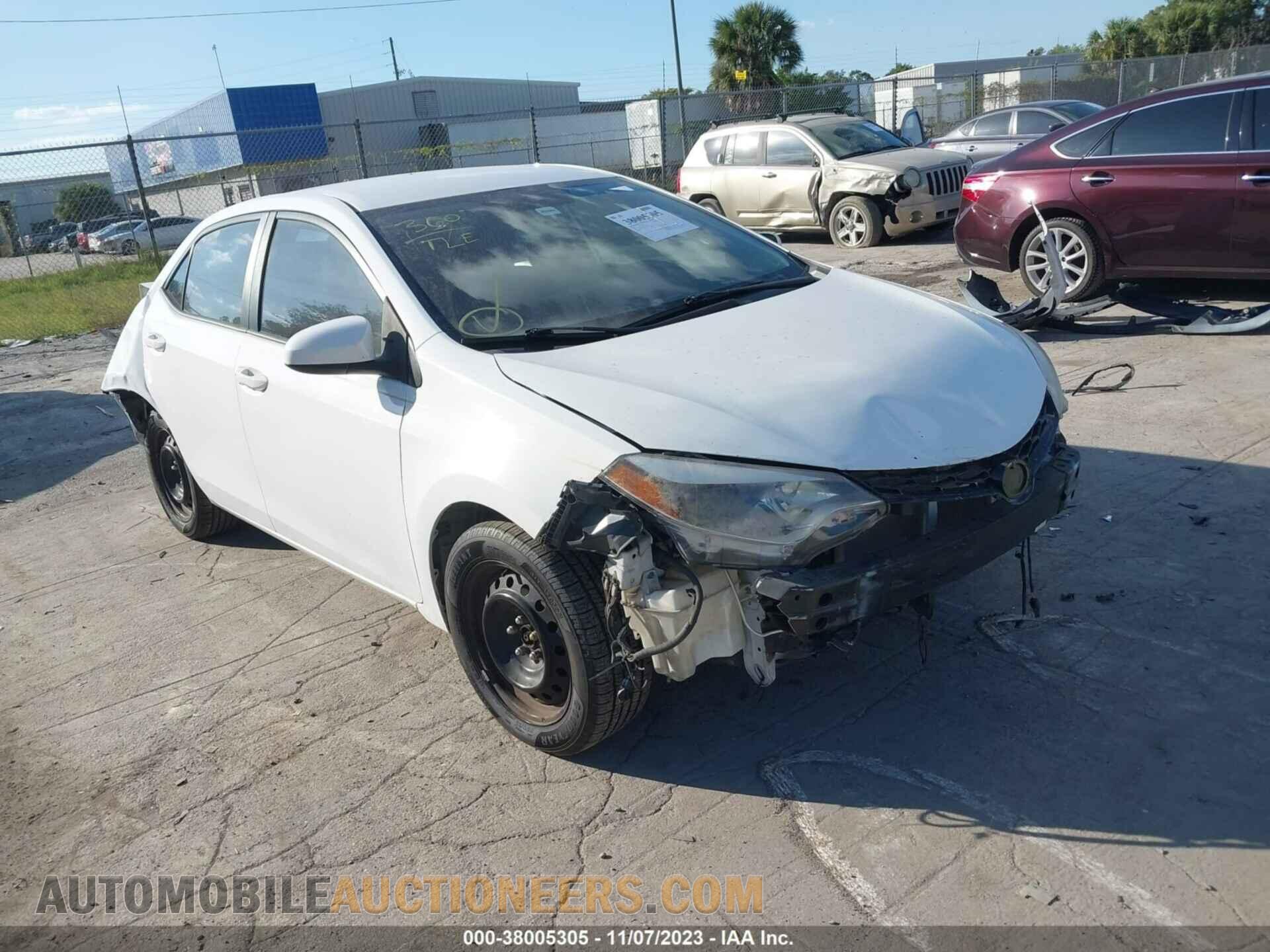 2T1BURHE4GC534507 TOYOTA COROLLA 2016