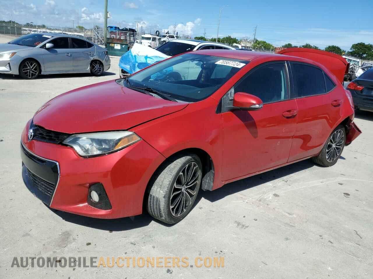 2T1BURHE4GC542347 TOYOTA COROLLA 2016