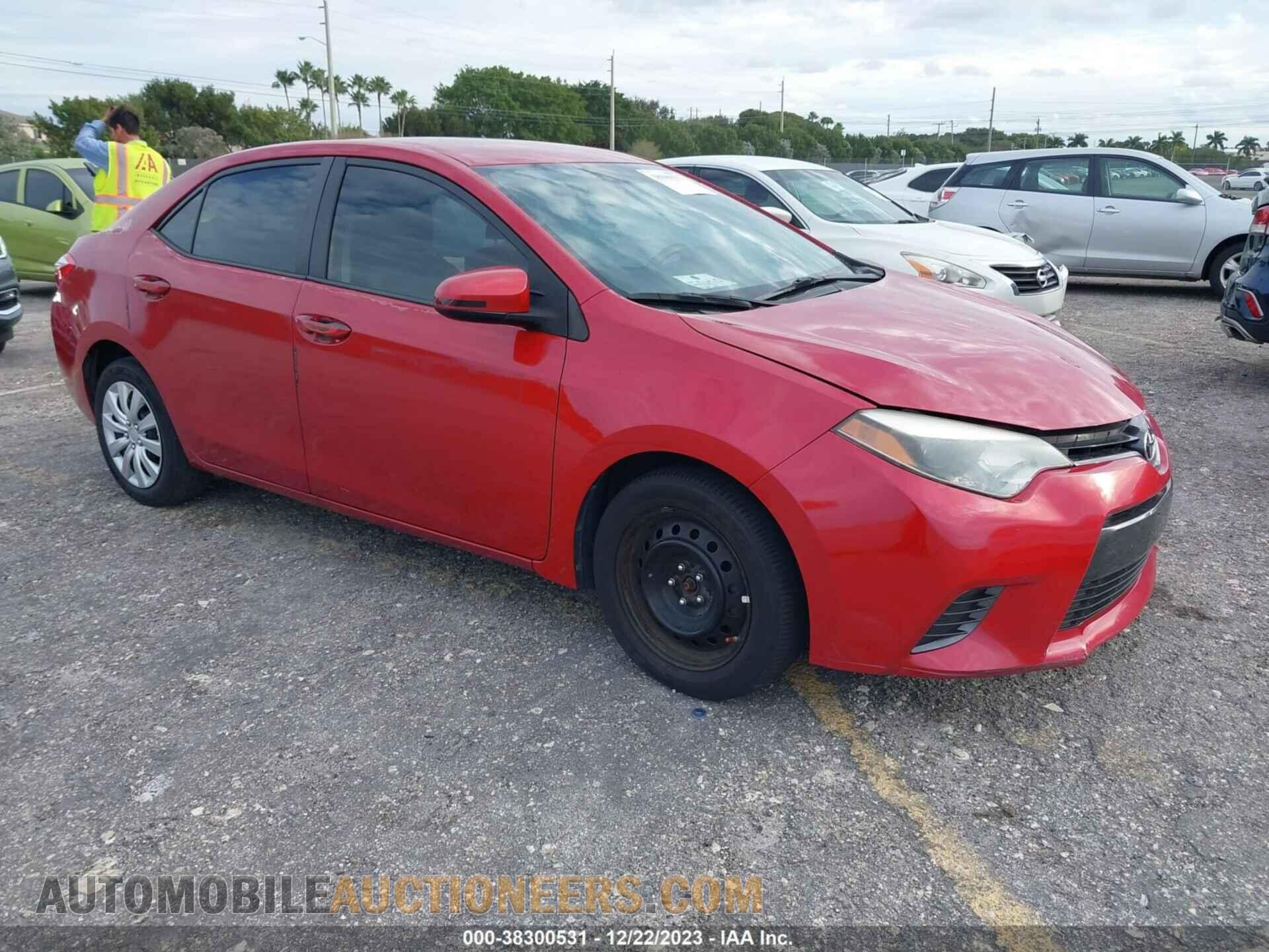 2T1BURHE4GC565241 TOYOTA COROLLA 2016