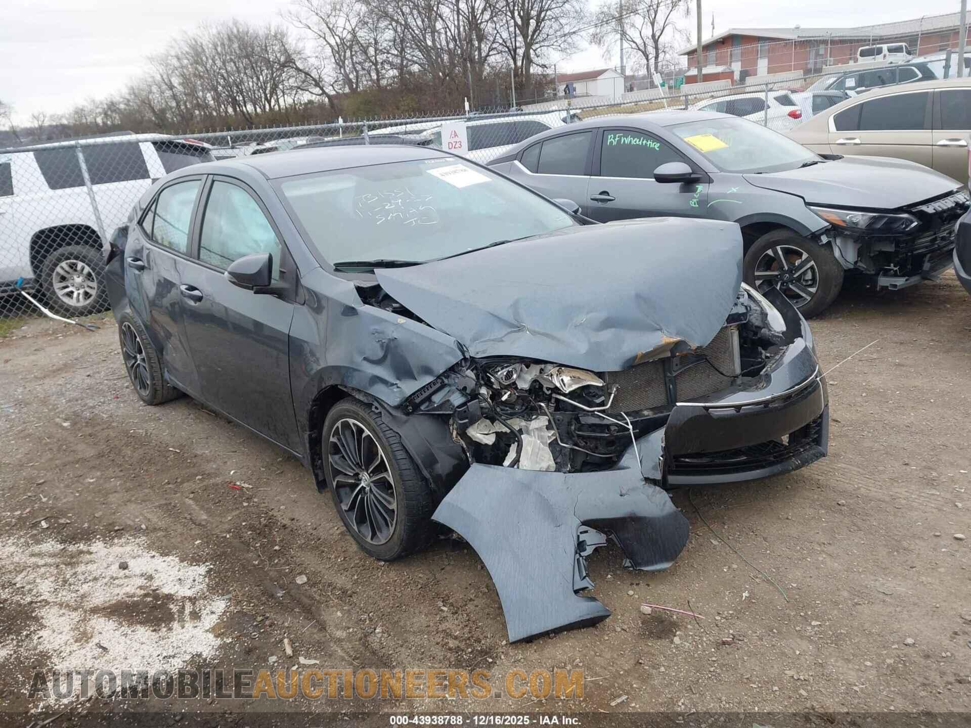 2T1BURHE4GC578331 TOYOTA COROLLA 2016