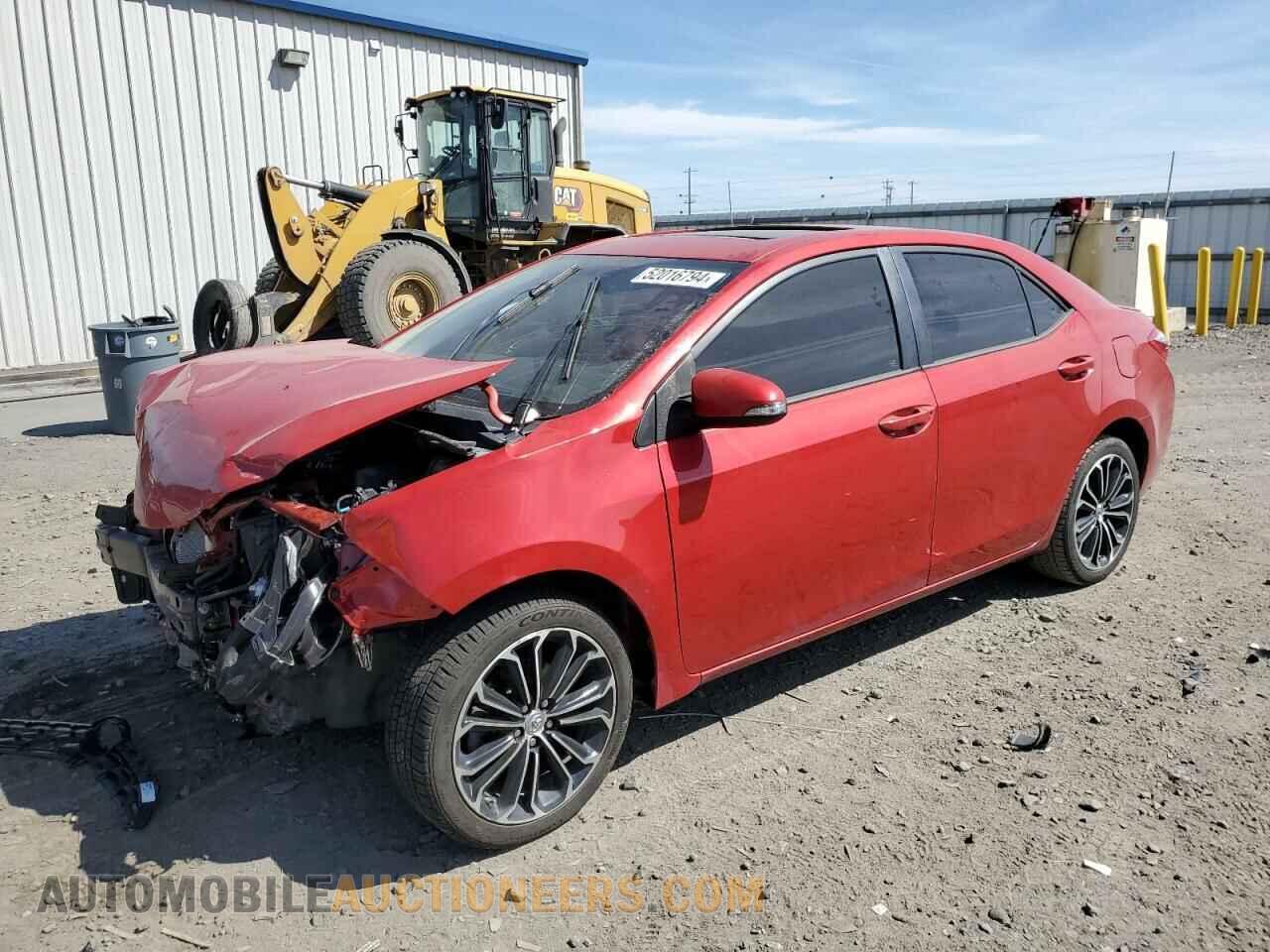 2T1BURHE4GC582069 TOYOTA COROLLA 2016