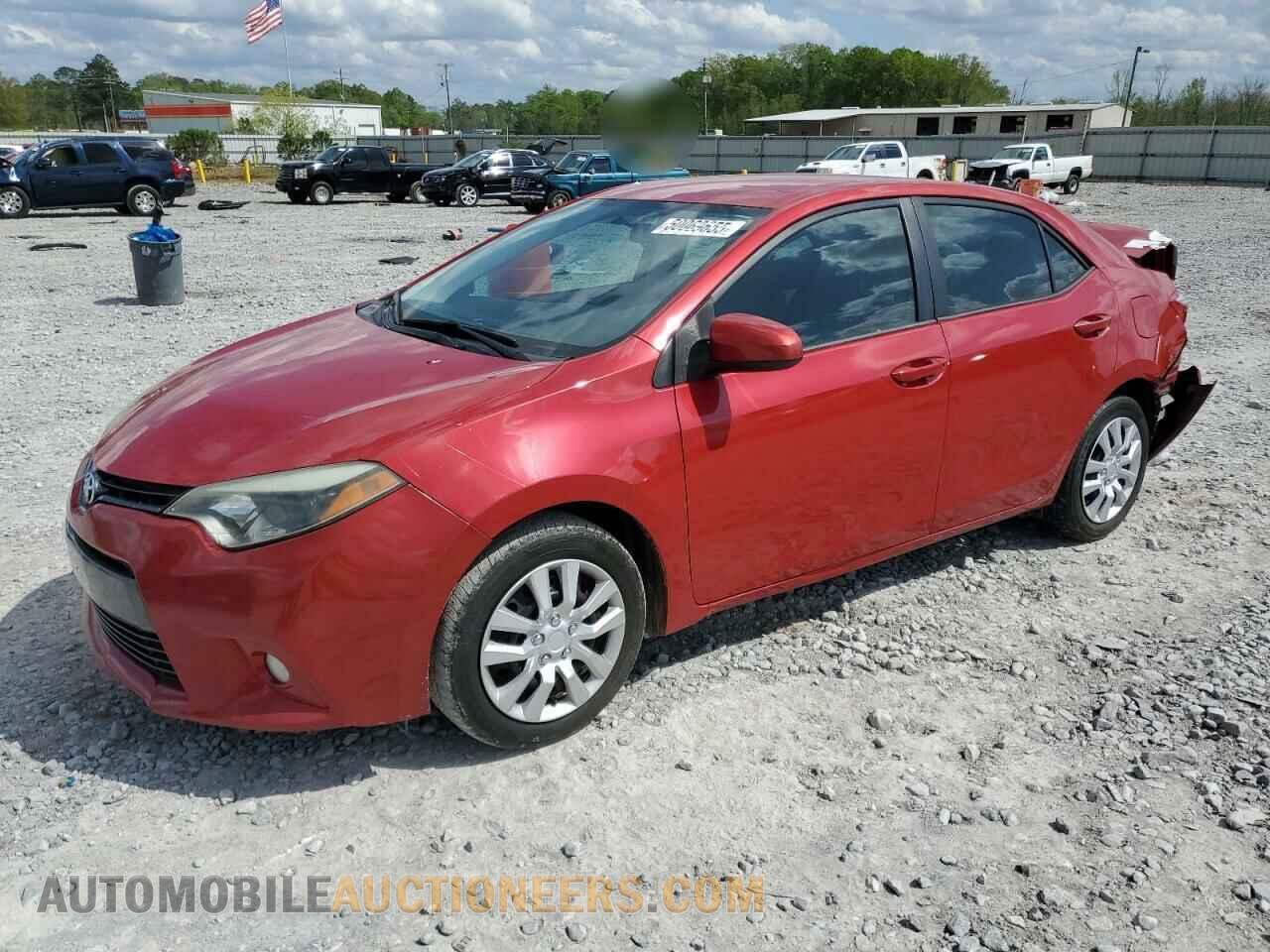 2T1BURHE4GC605320 TOYOTA COROLLA 2016