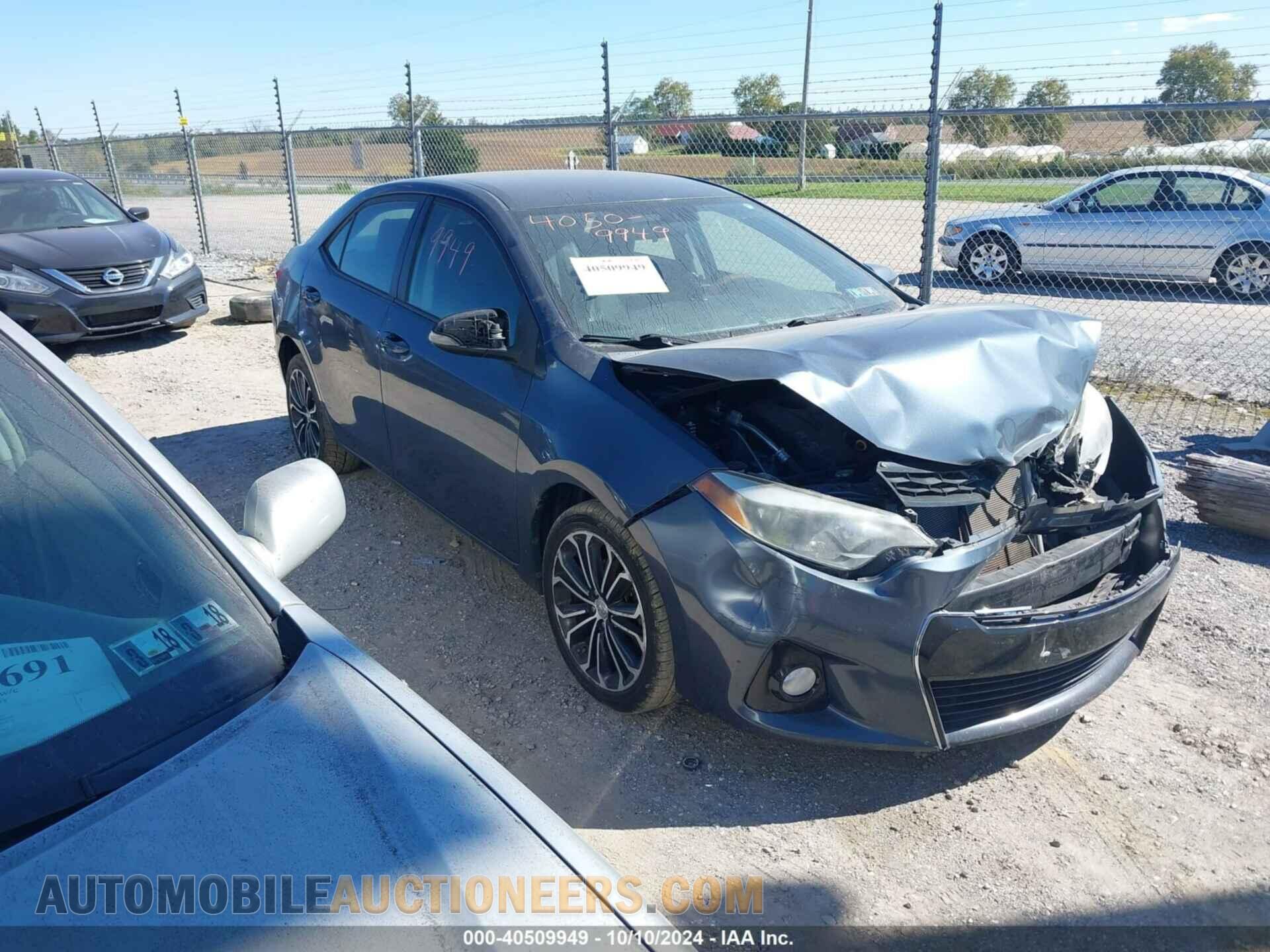 2T1BURHE4GC620206 TOYOTA COROLLA 2016