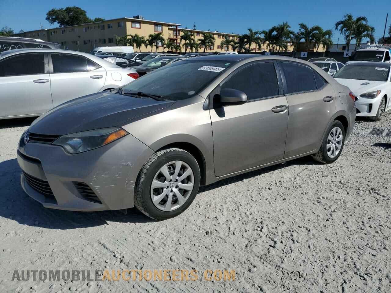 2T1BURHE4GC670667 TOYOTA COROLLA 2016