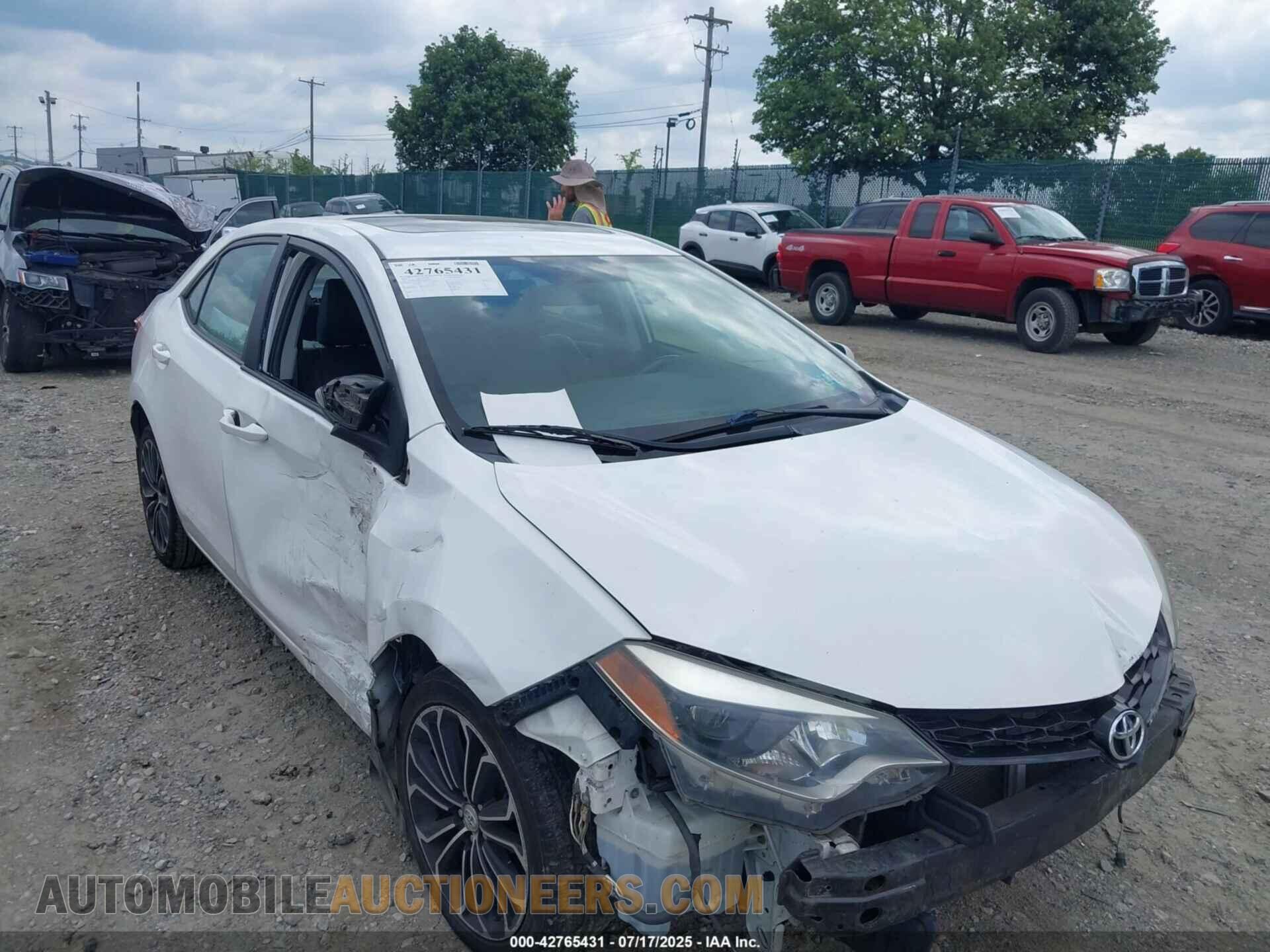 2T1BURHE4GC672631 TOYOTA COROLLA 2016