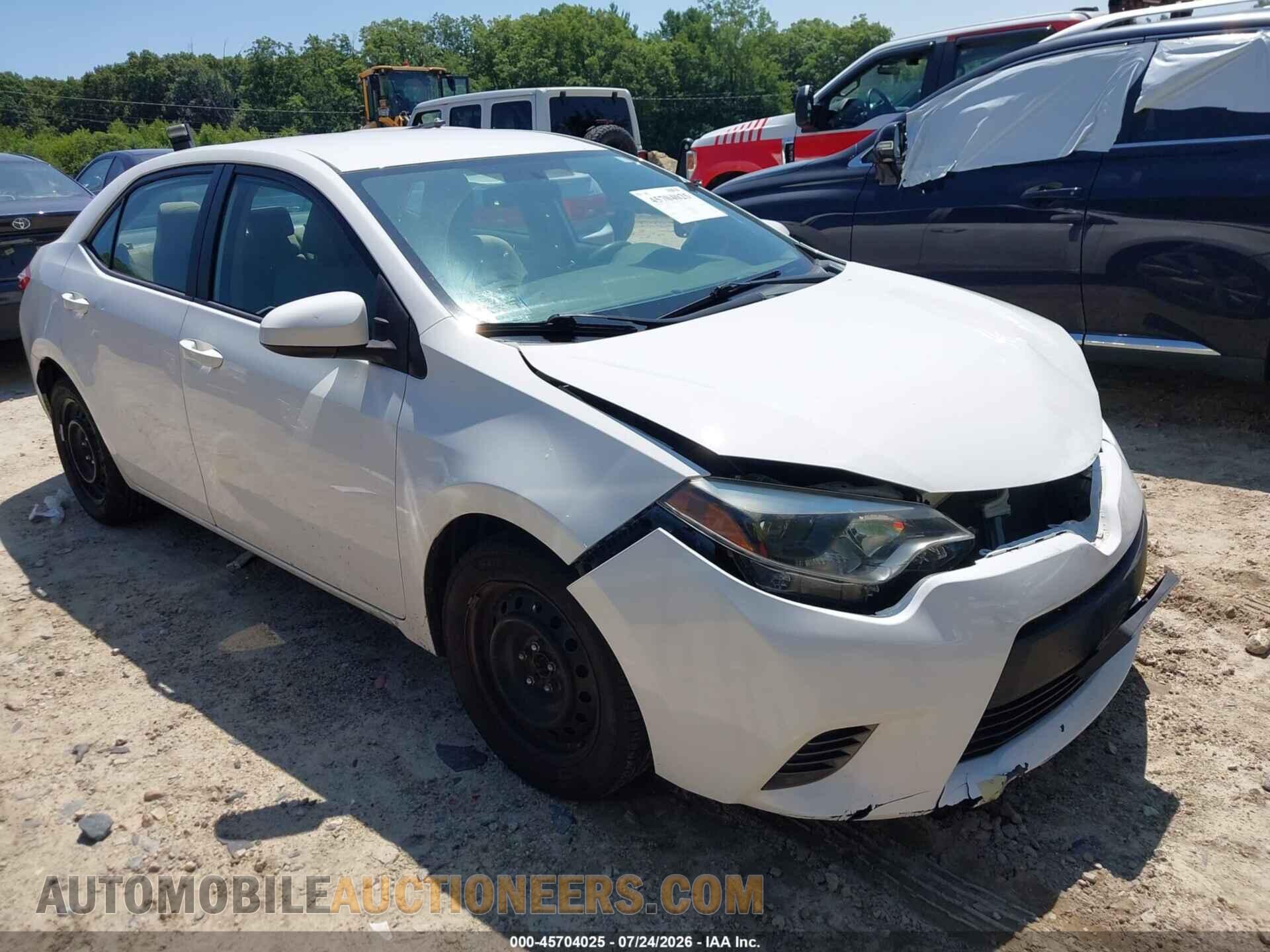 2T1BURHE4GC679529 TOYOTA COROLLA 2016