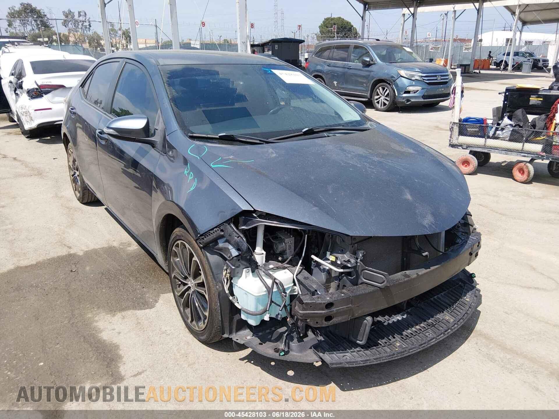 2T1BURHE4GC691566 TOYOTA COROLLA 2016
