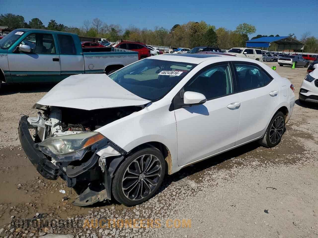 2T1BURHE4GC697299 TOYOTA COROLLA 2016