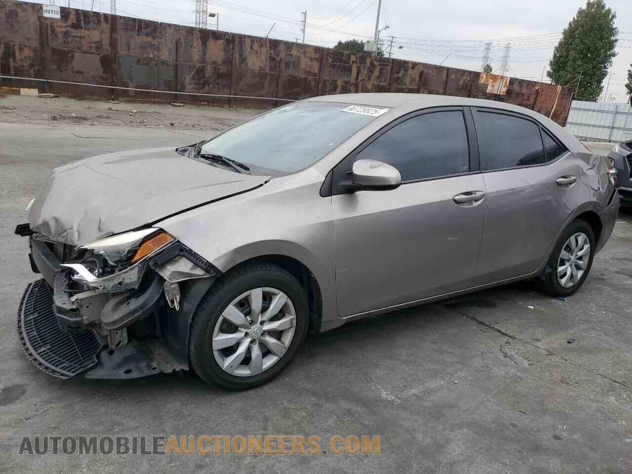 2T1BURHE4GC710617 TOYOTA COROLLA 2016