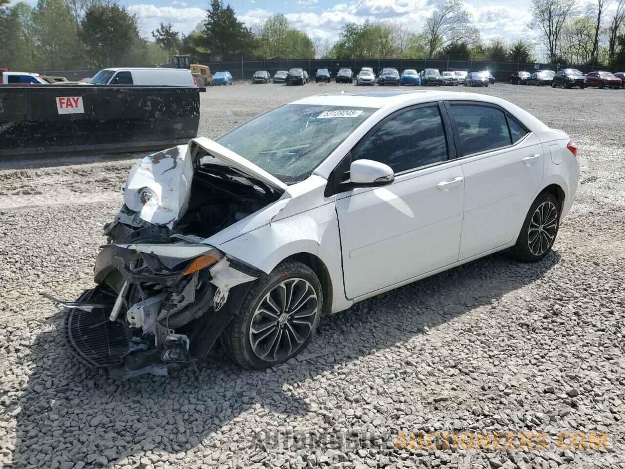 2T1BURHE9FC363977 TOYOTA COROLLA 2015