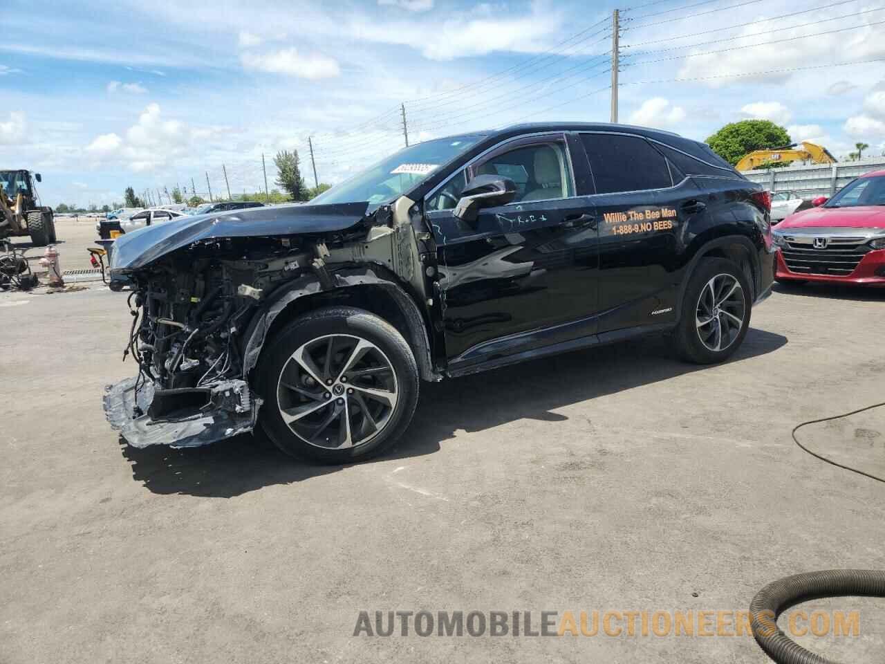 2T2BGMCA3KC040092 LEXUS RX450 2019