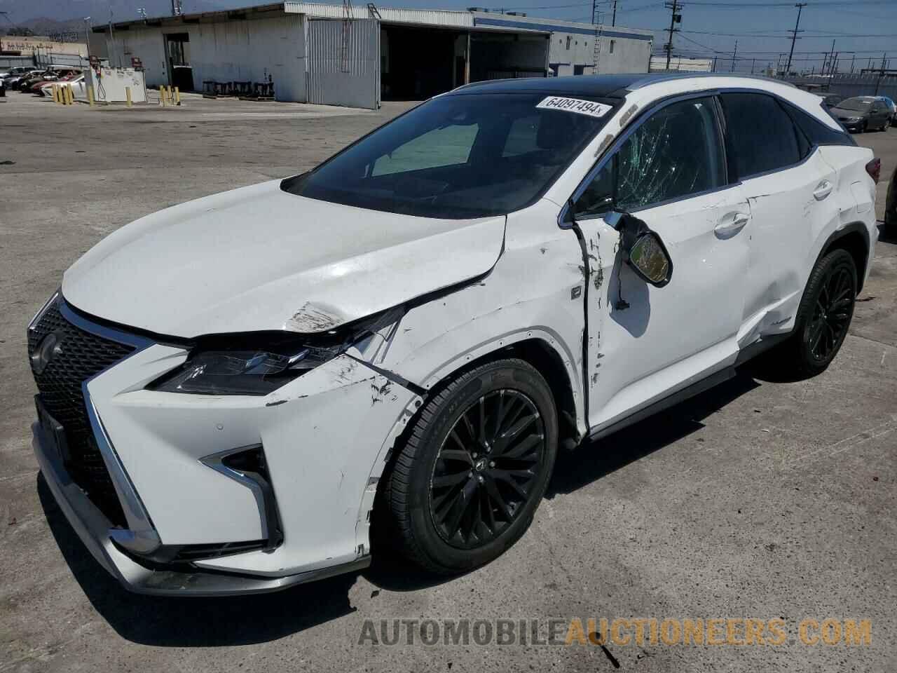 2T2BGMCAXHC008667 LEXUS RX450 2017