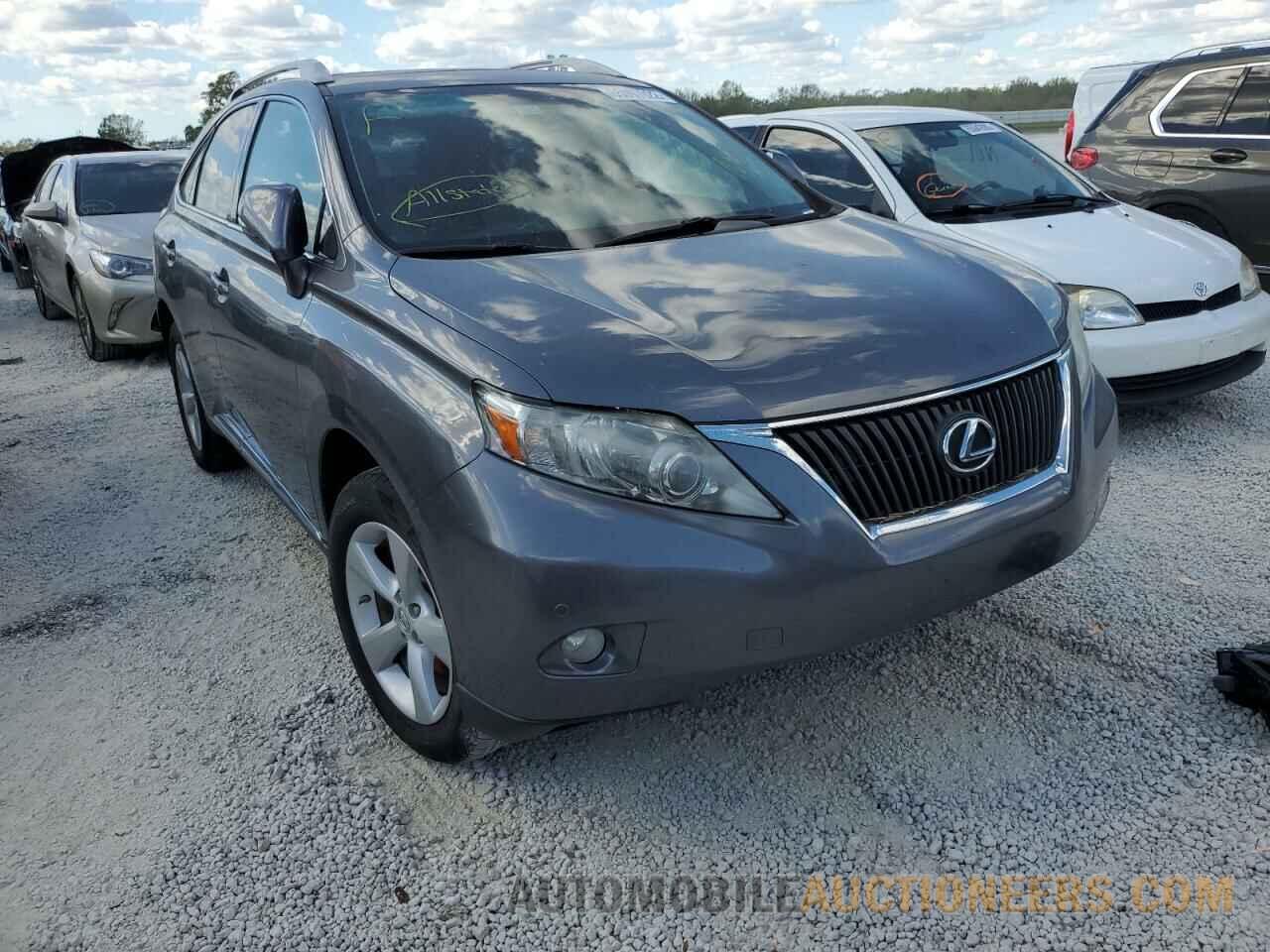 2T2BK1BA0CC143440 LEXUS RX350 2012