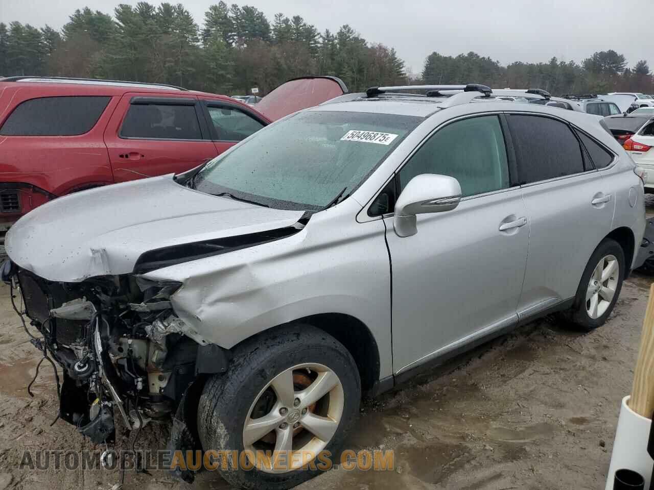 2T2BK1BA2EC241663 LEXUS RX350 2014
