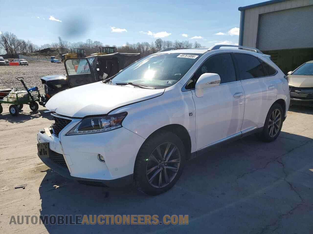 2T2BK1BAXFC267459 LEXUS RX350 2015