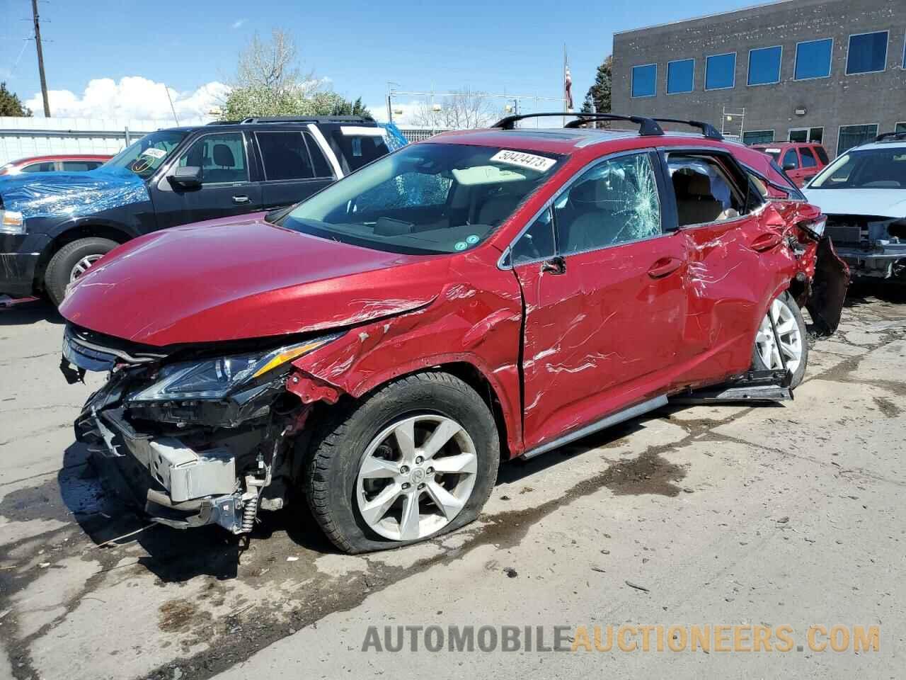 2T2BZMCA8HC072071 LEXUS RX350 2017