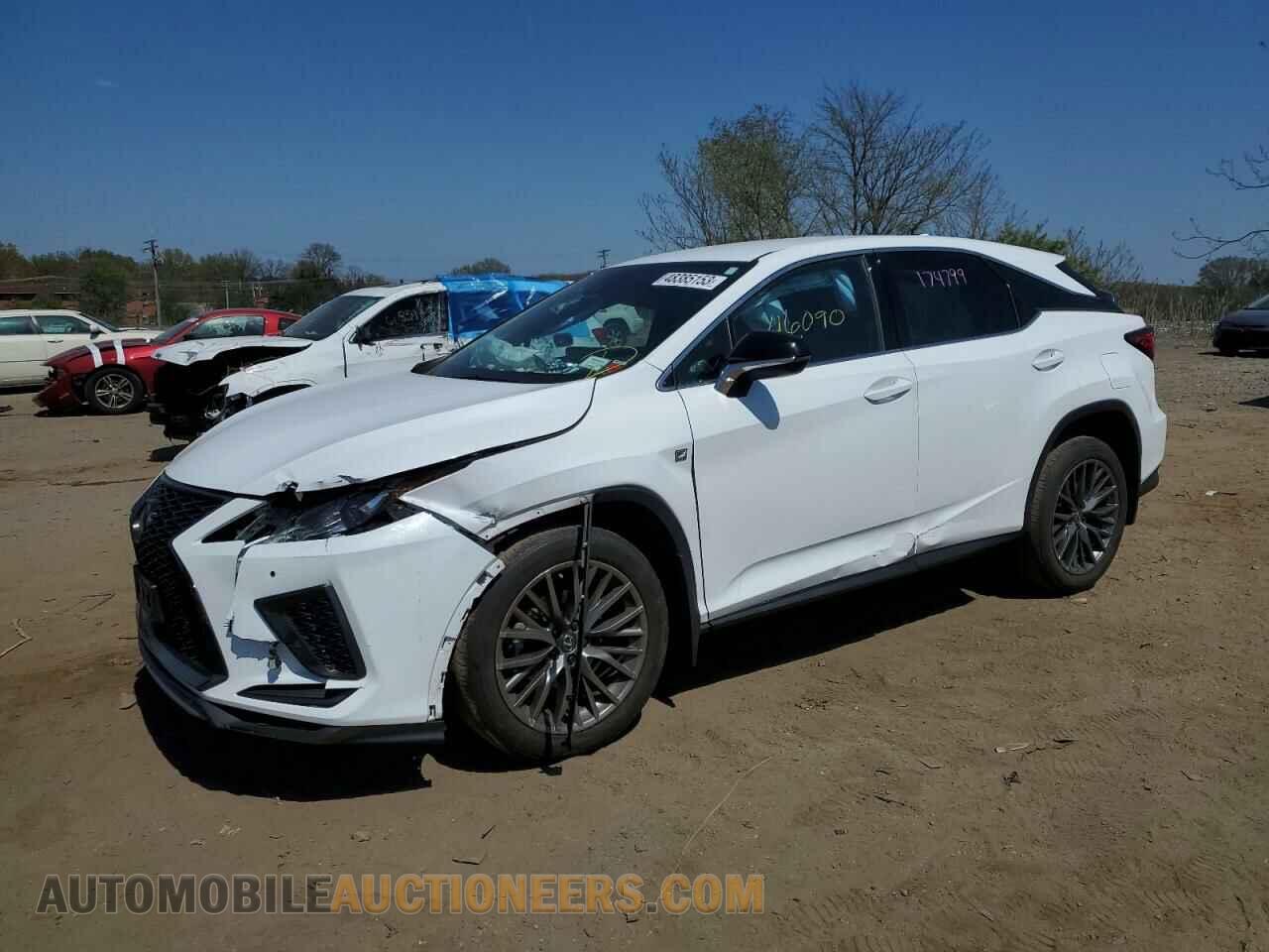 2T2SZMDA2LC230010 LEXUS RX350 2020