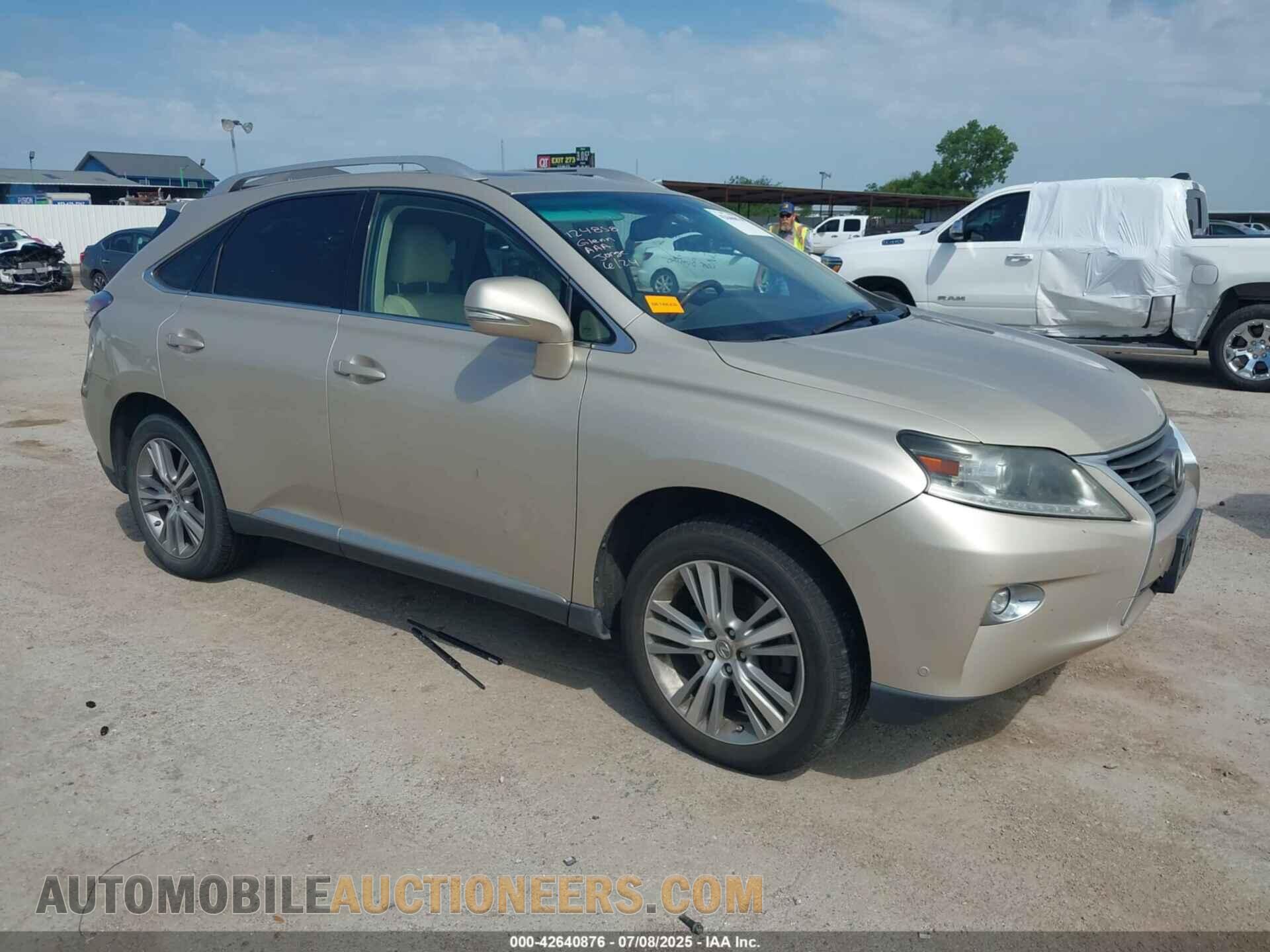 2T2ZK1BA2FC169587 LEXUS RX 350 2015