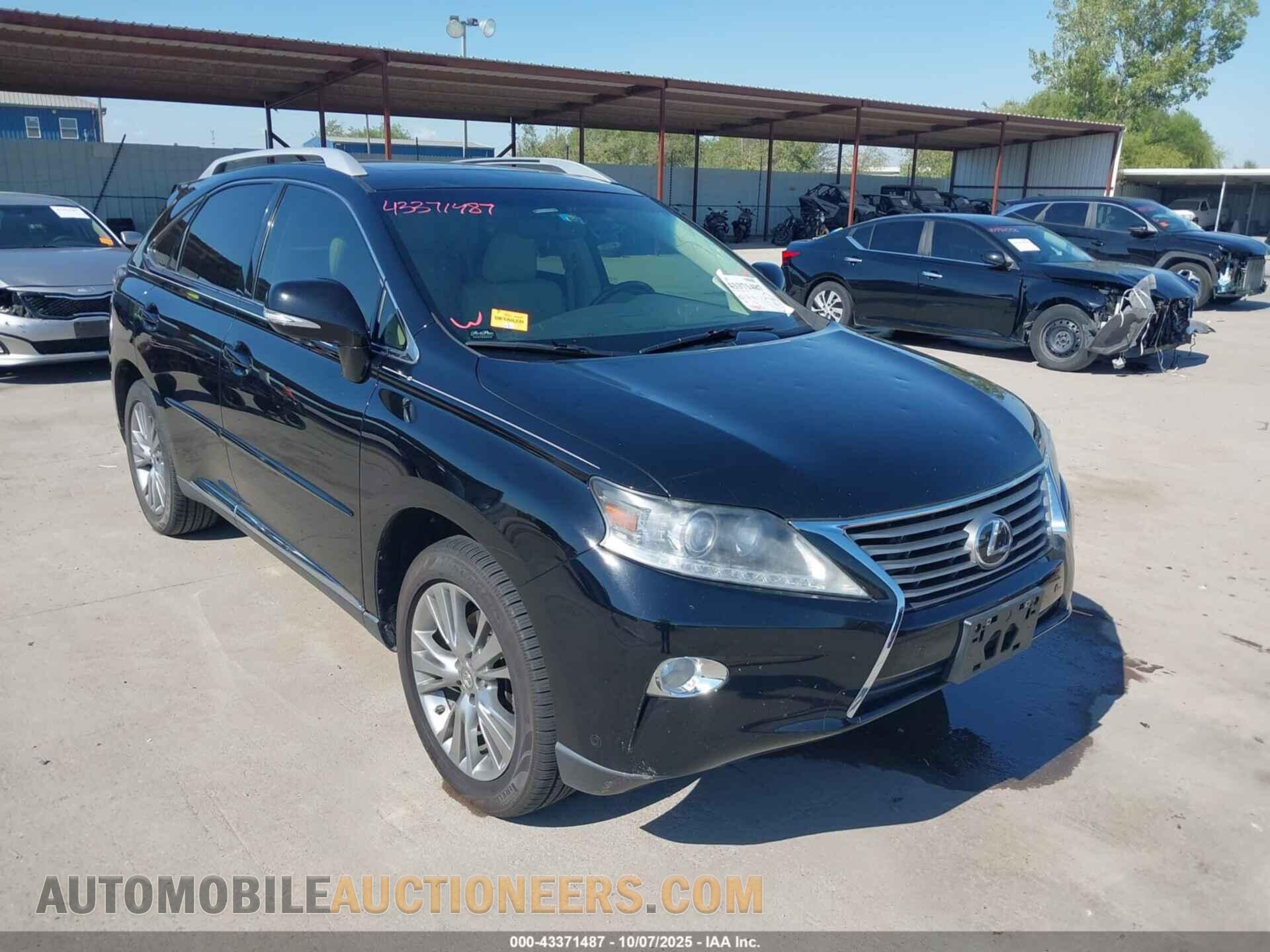 2T2ZK1BA3EC138363 LEXUS RX 350 2014