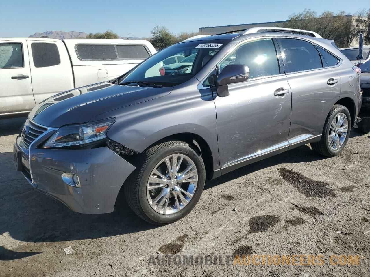 2T2ZK1BA5DC102480 LEXUS RX350 2013