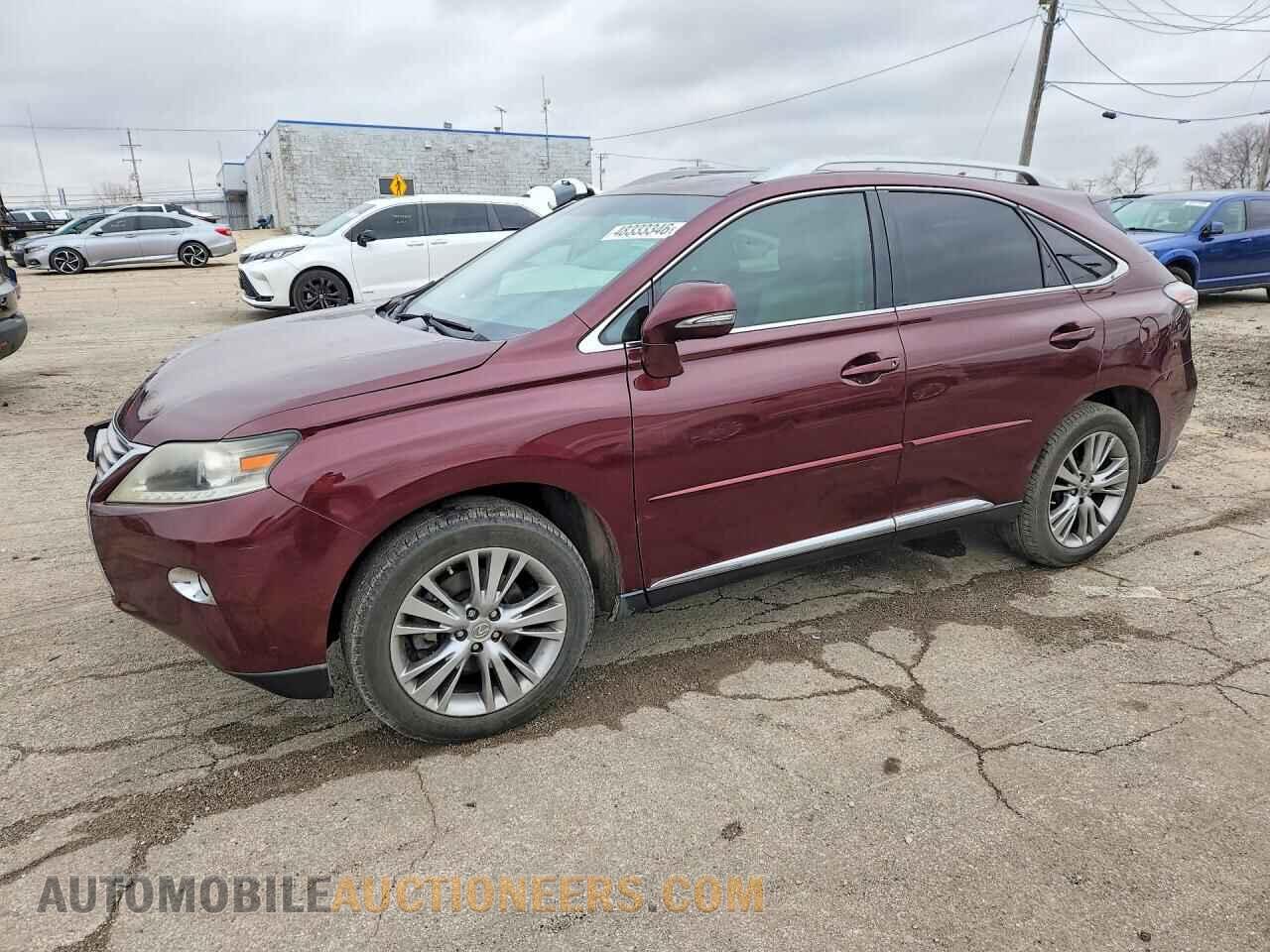 2T2ZK1BA8DC123727 LEXUS RX350 2013