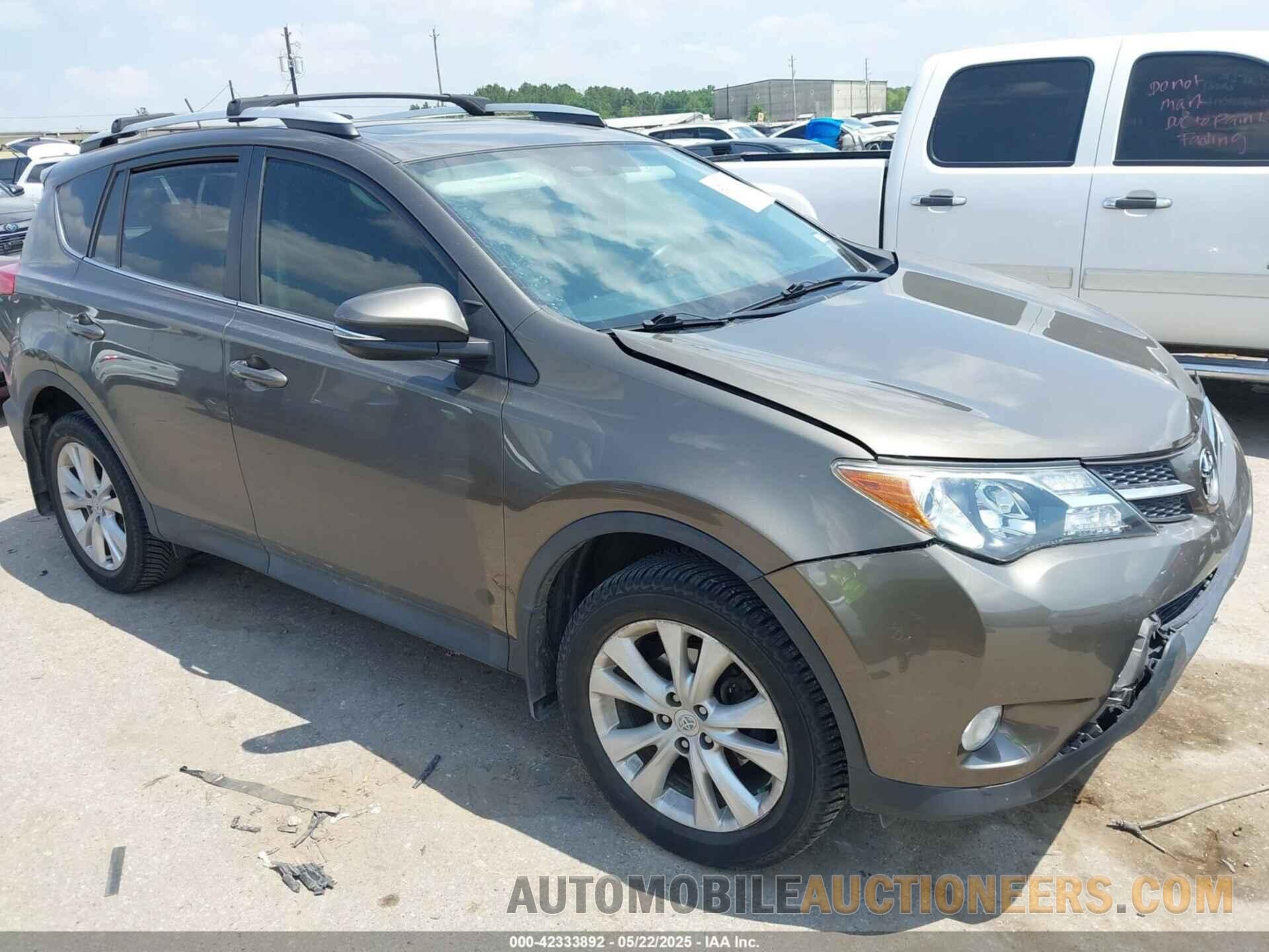 2T3DFREV7FW309848 TOYOTA RAV4 2015