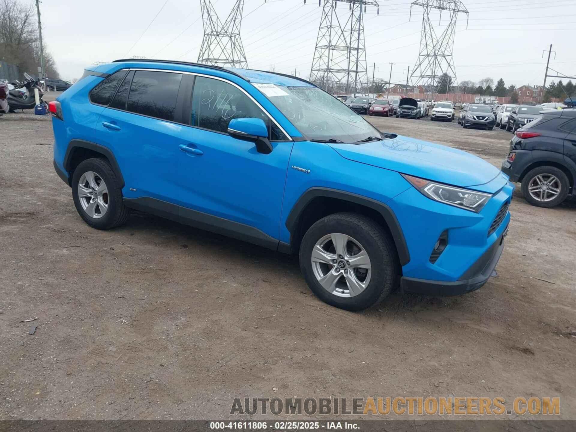 2T3RWRFV2LW077305 TOYOTA RAV4 HYBRID 2020