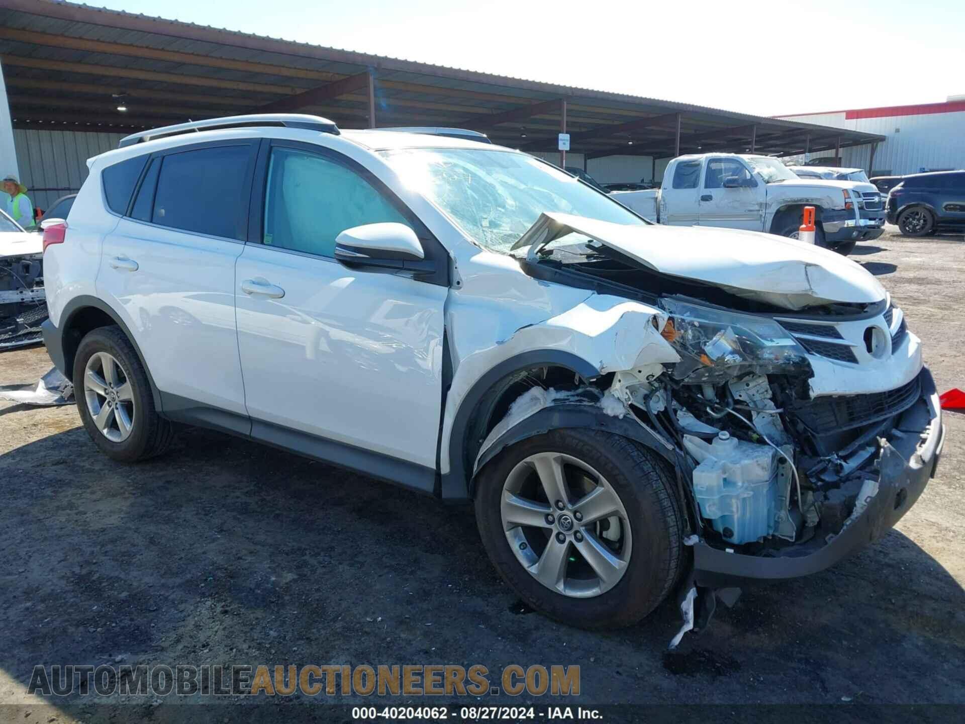 2T3WFREV1FW219829 TOYOTA RAV4 2015