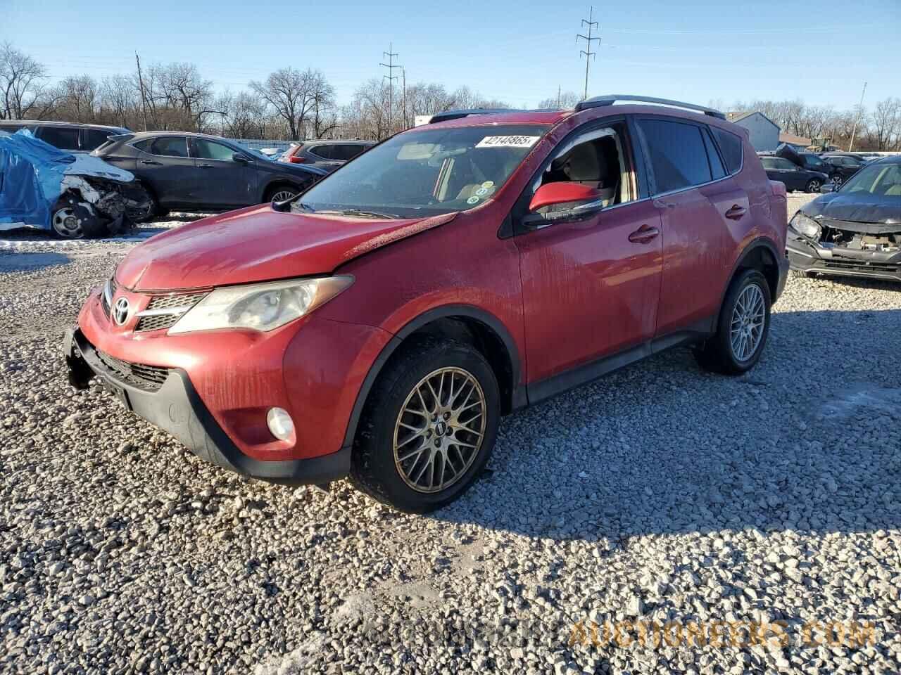 2T3WFREV2FW176859 TOYOTA RAV4 2015