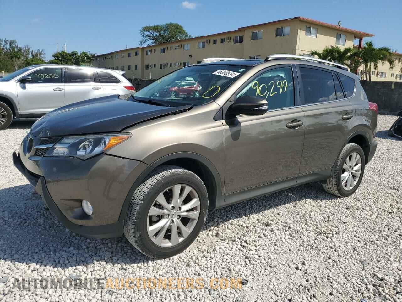 2T3YFREV4EW074664 TOYOTA RAV4 2014