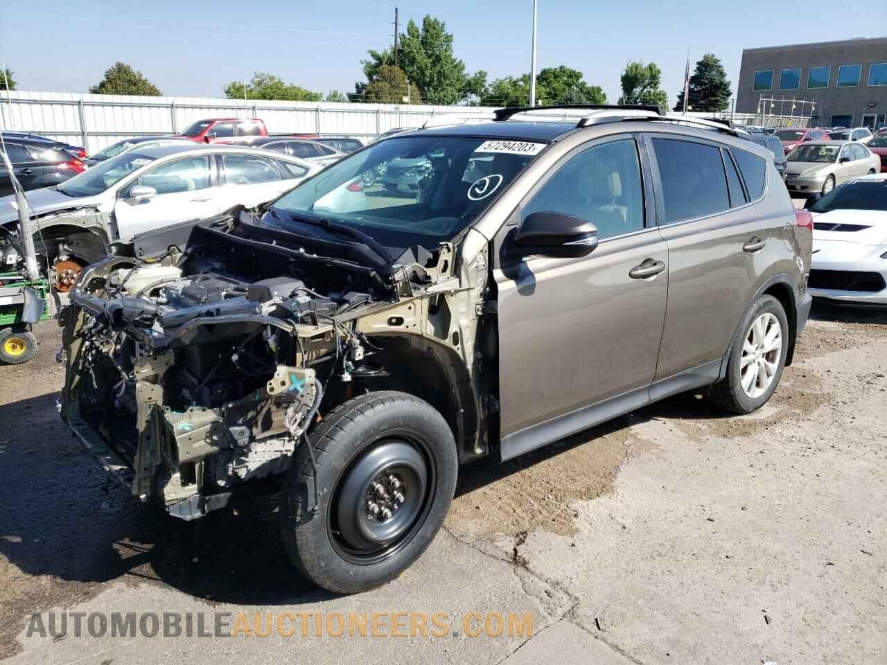 2T3YFREV4FW208686 TOYOTA RAV4 2015