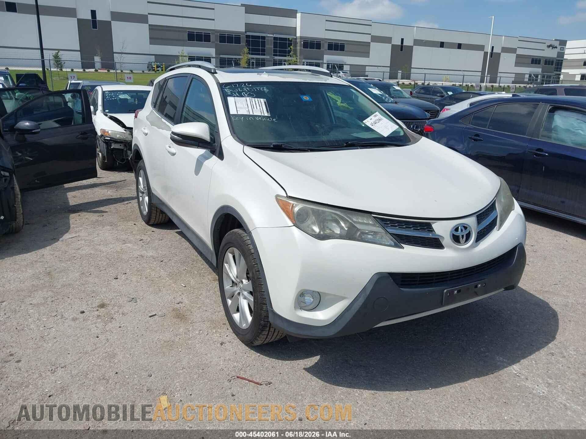 2T3YFREV6DW041616 TOYOTA RAV4 2013