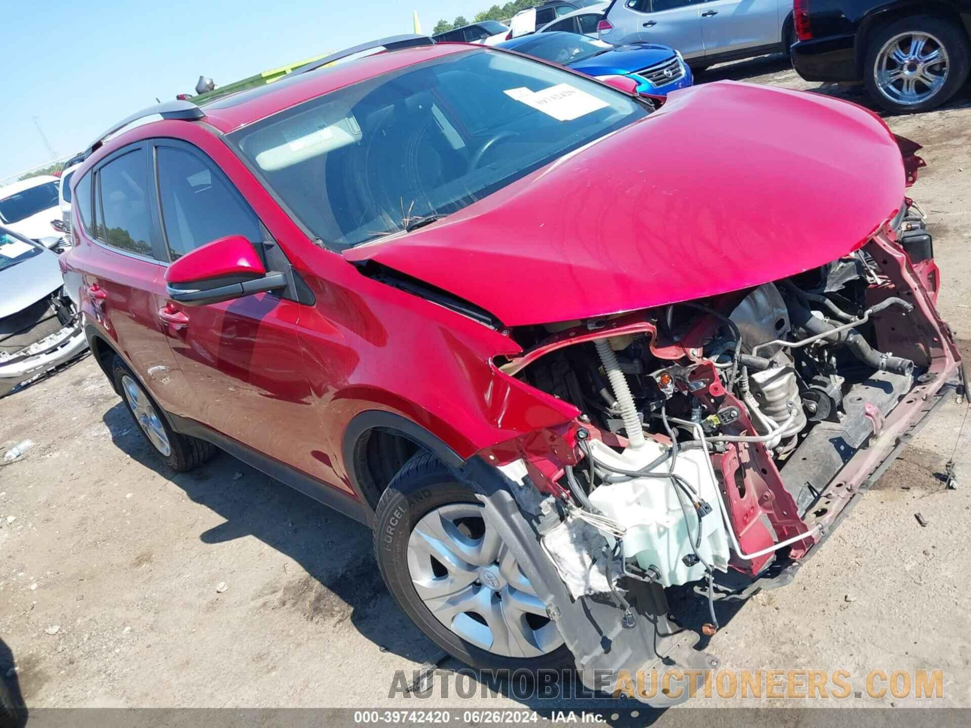 2T3YFREV9FW174891 TOYOTA RAV4 2015