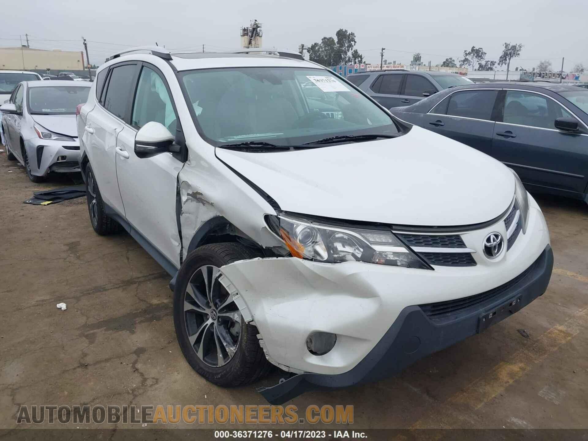 2T3YFREV9FW222308 TOYOTA RAV4 2015